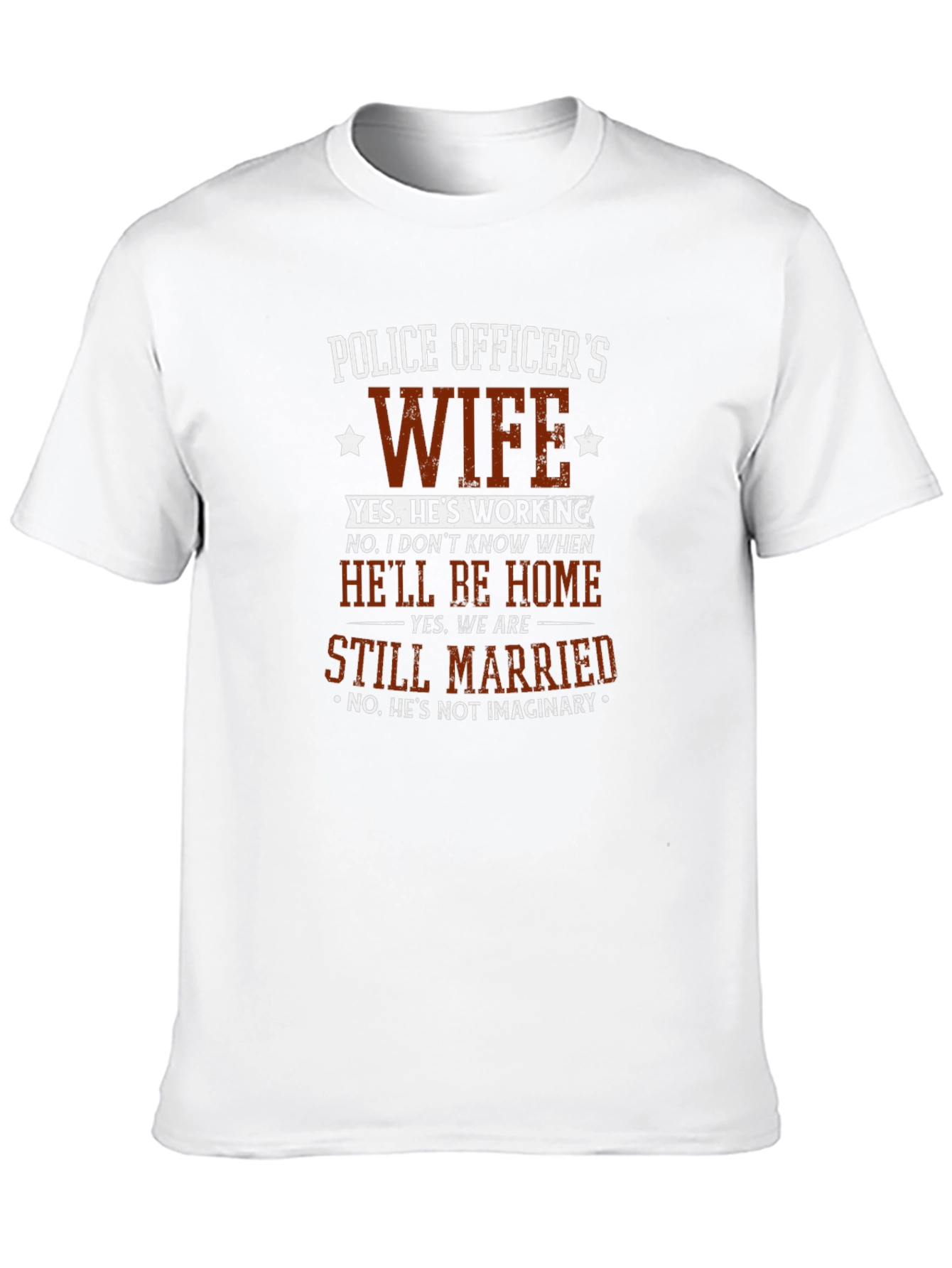 Police Officers Wife T-Shirt