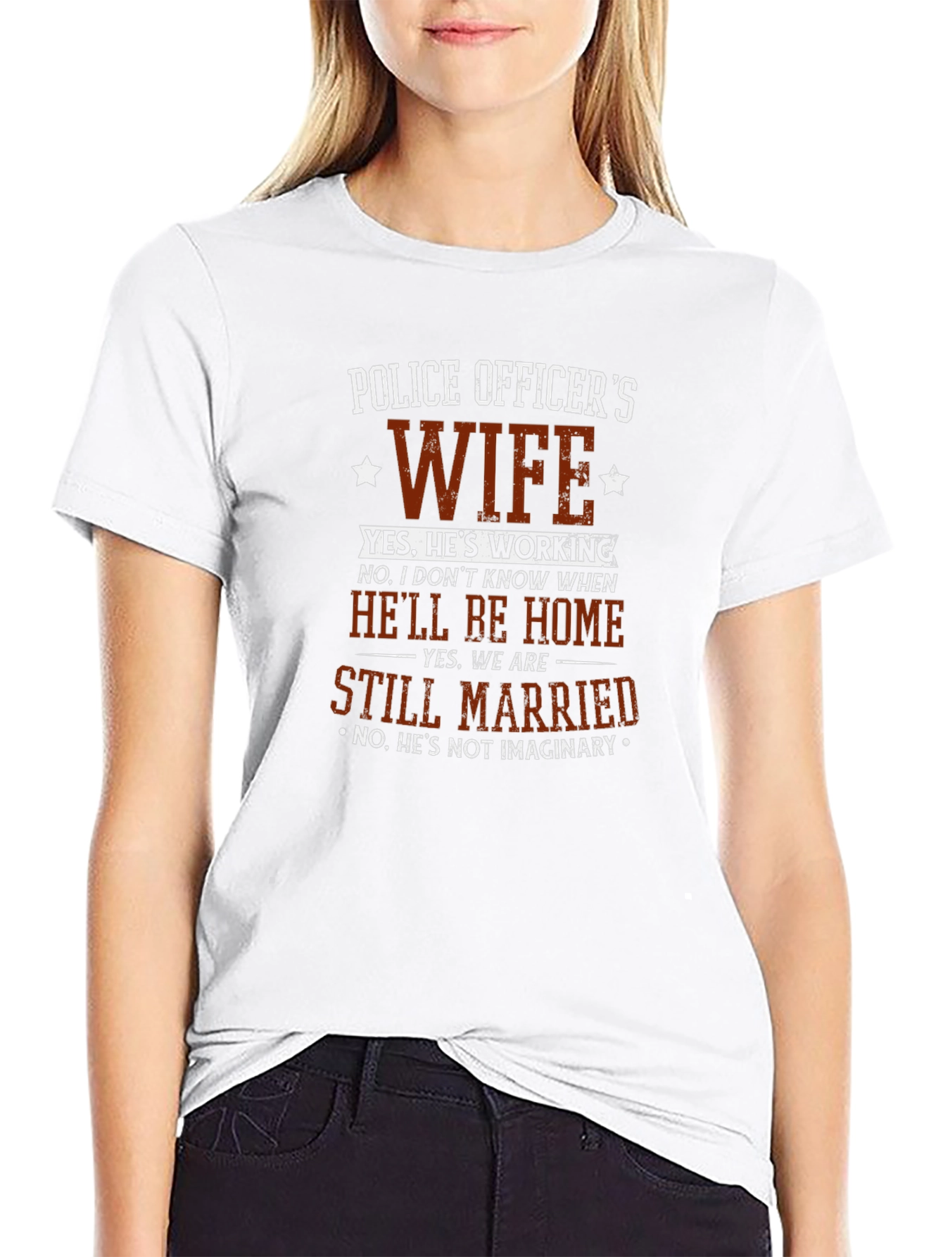 Police Officers Wife T-Shirt