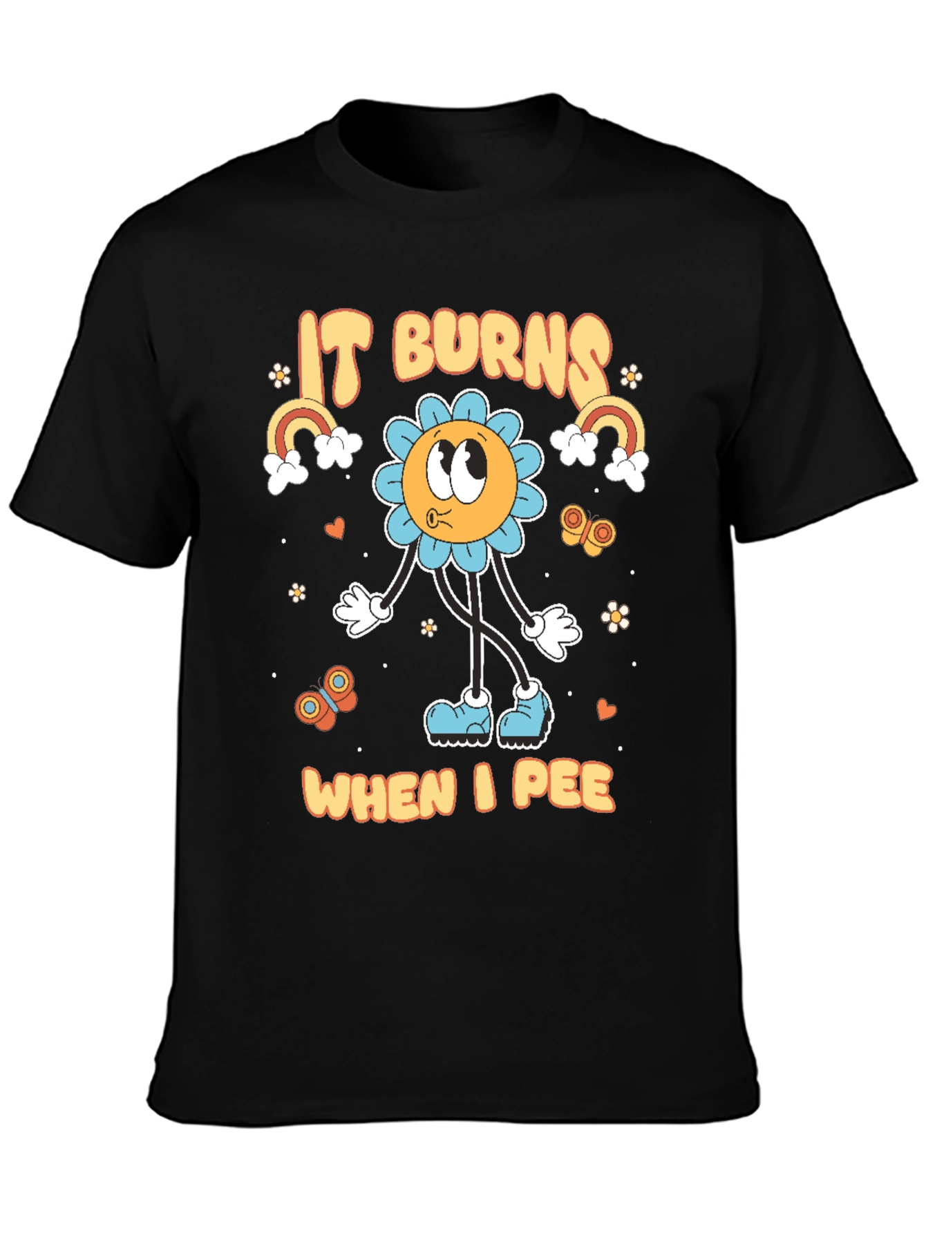 It Burns When I Pee Retro T-Shirt