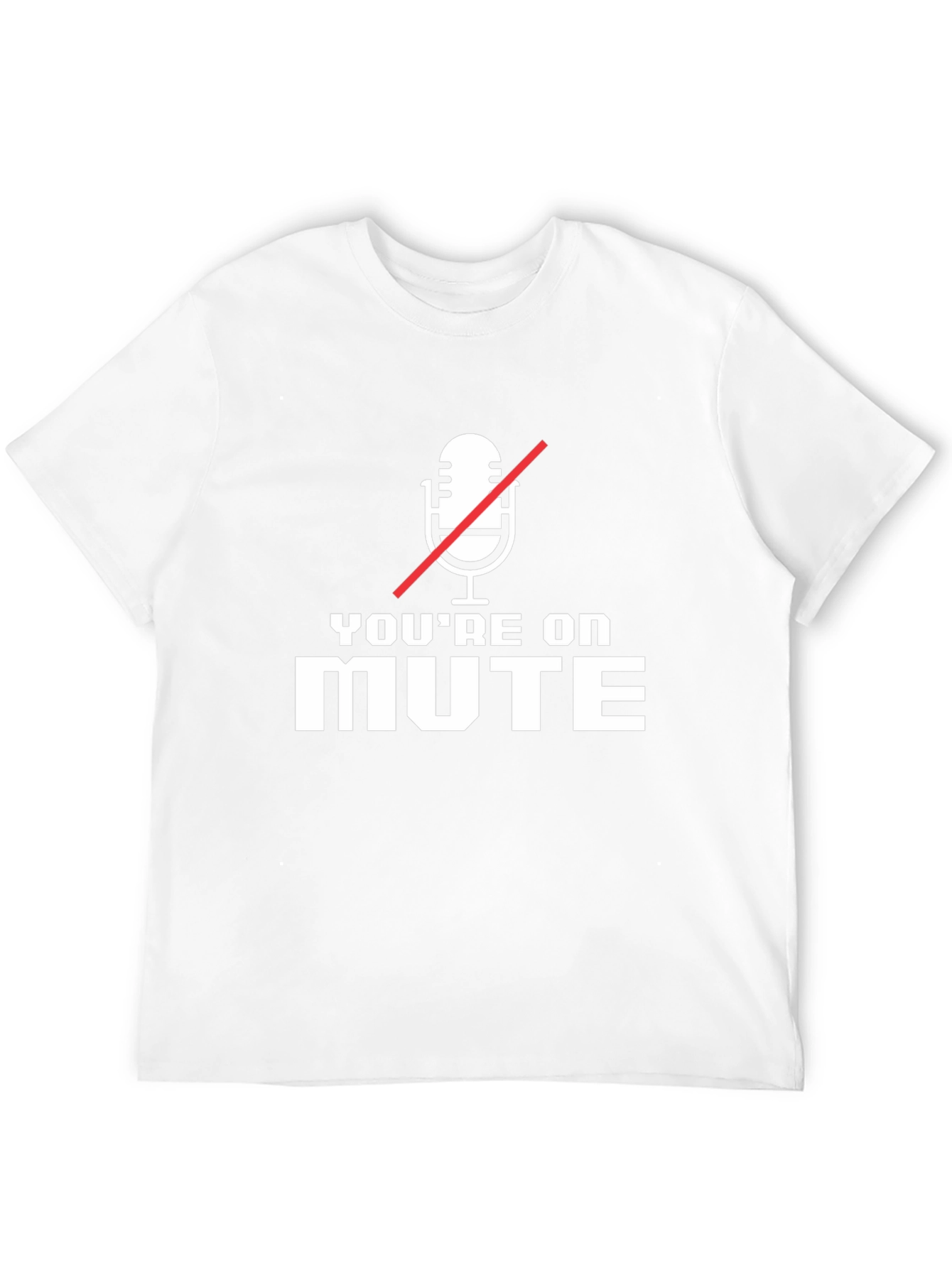 Youre On Mute Graphic Tee - Black