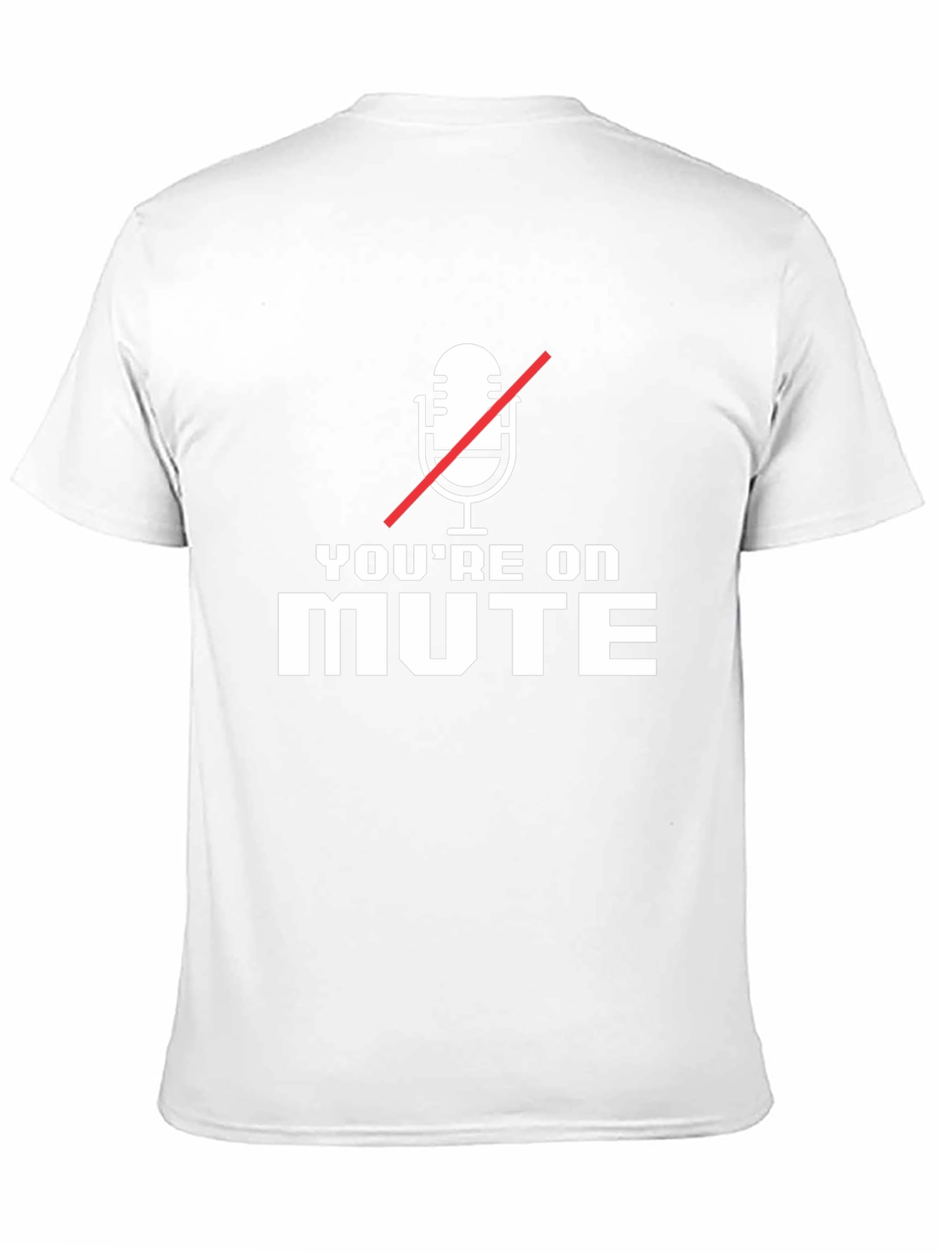 Youre On Mute Graphic Tee - Black