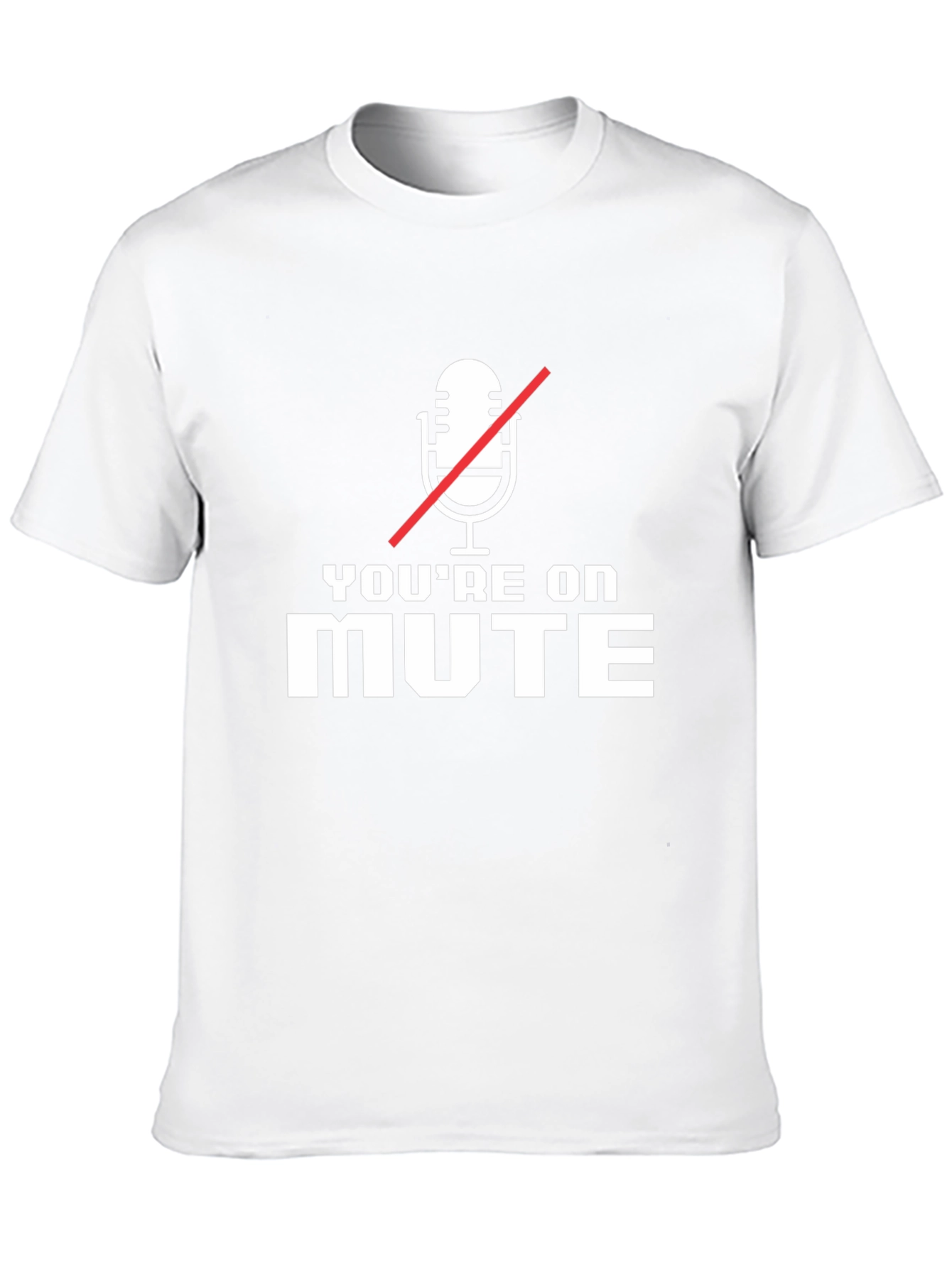 Youre On Mute Graphic Tee - Black