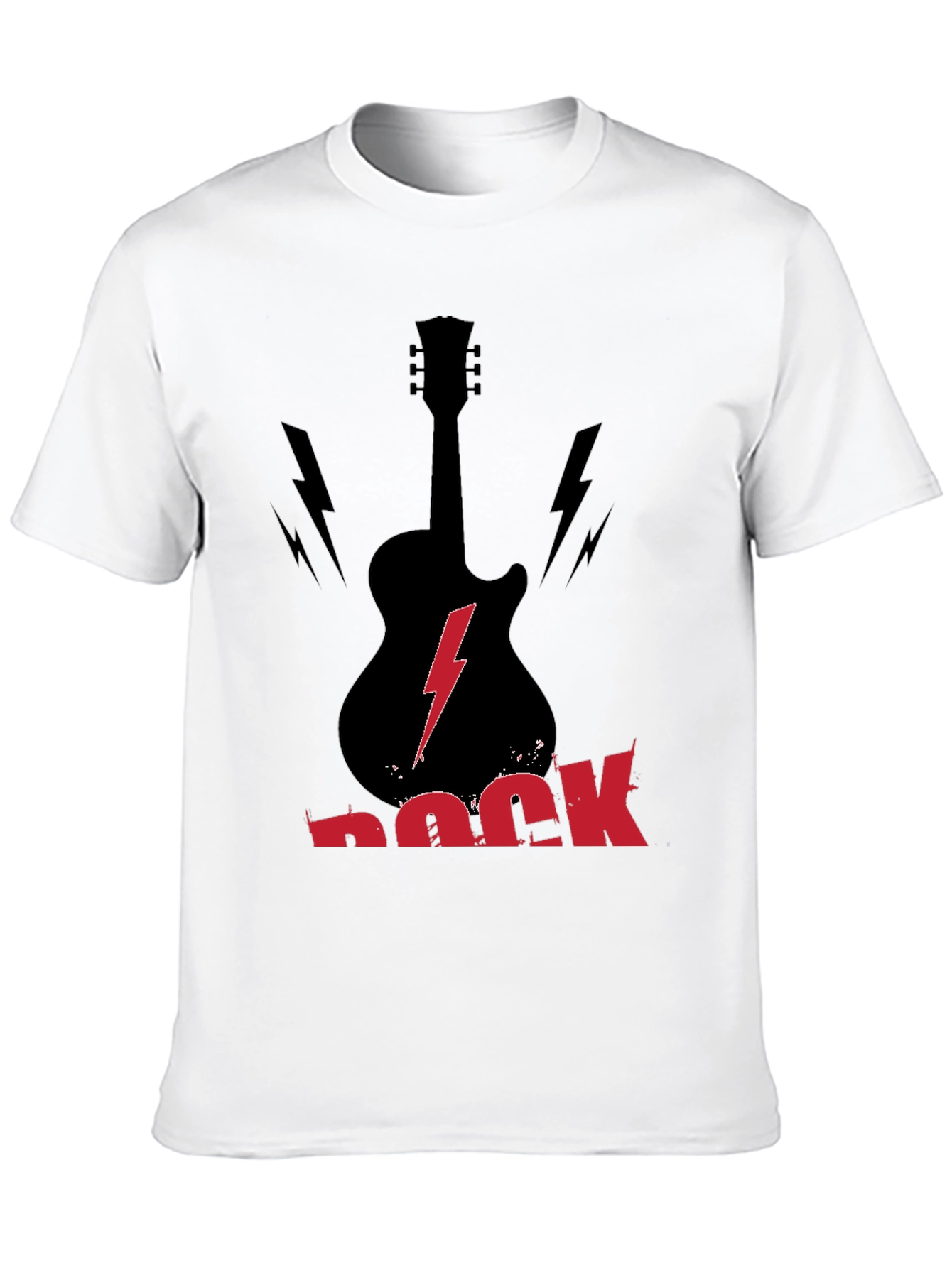 Rock Guitar T-Shirt - Black