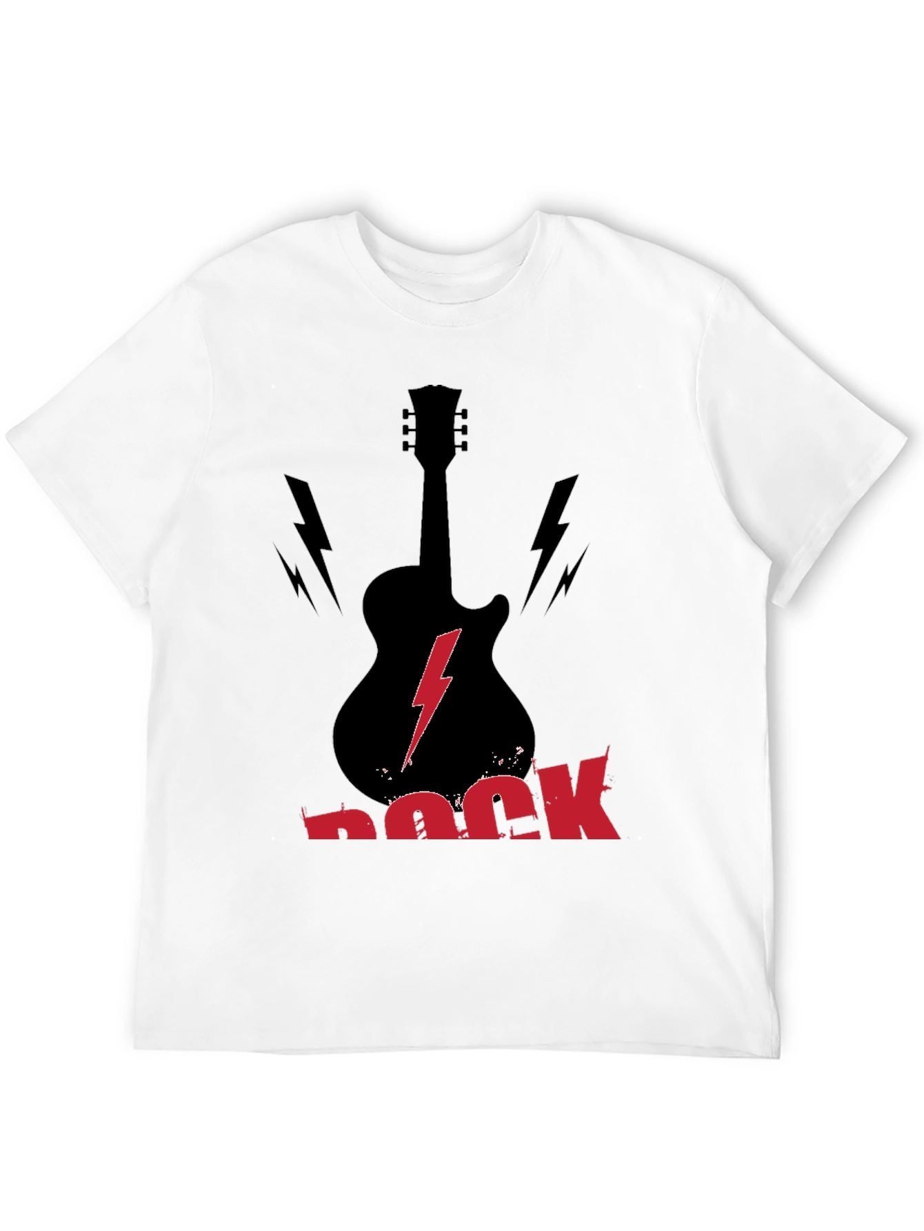 Rock Guitar T-Shirt - Black