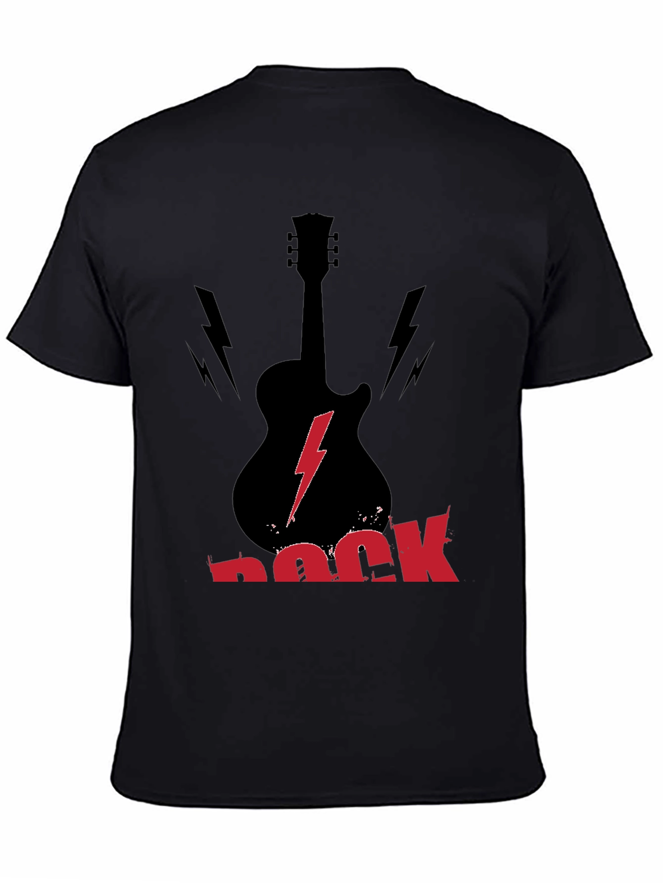 Rock Guitar T-Shirt - Black