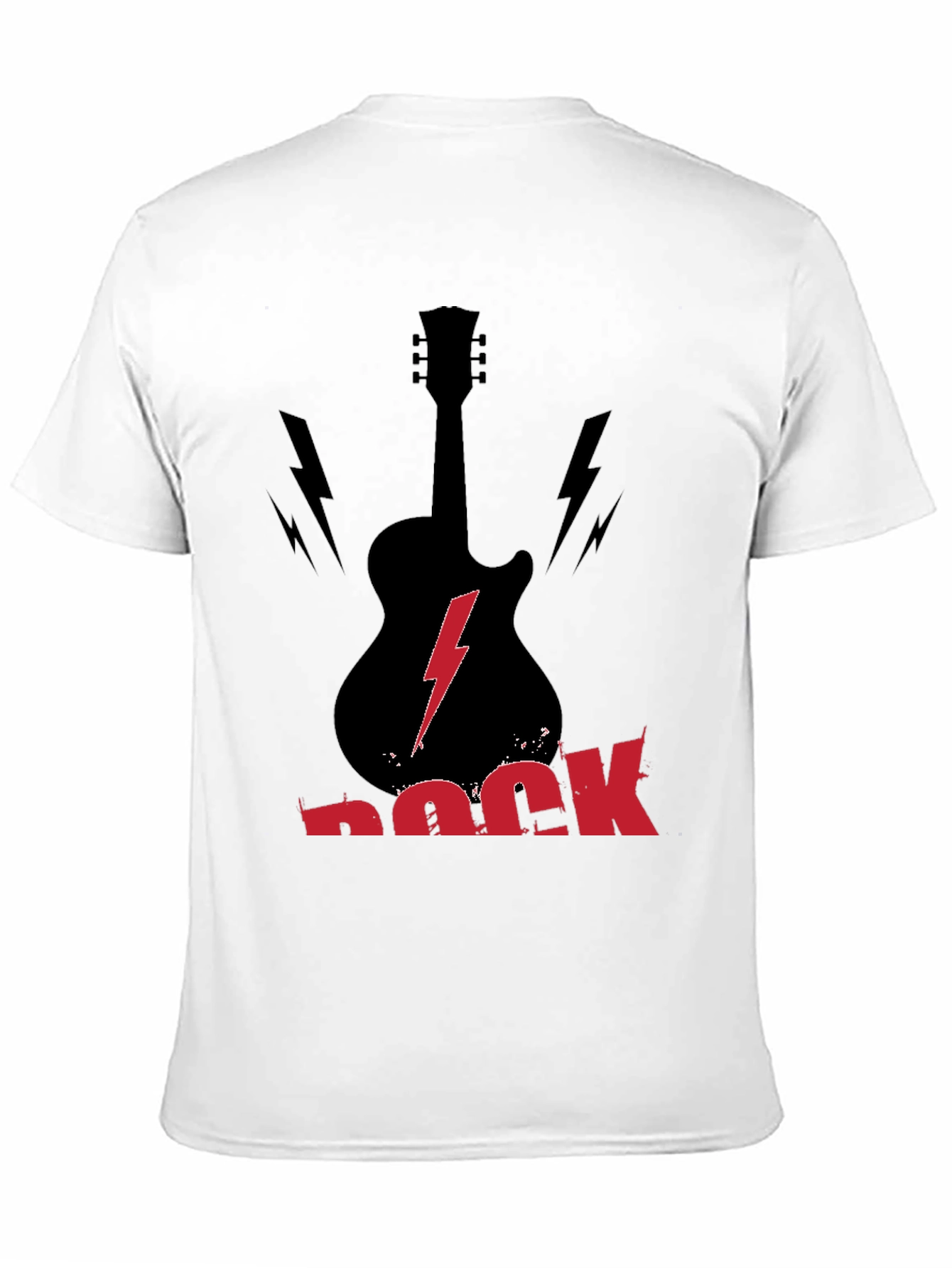 Rock Guitar T-Shirt - Black