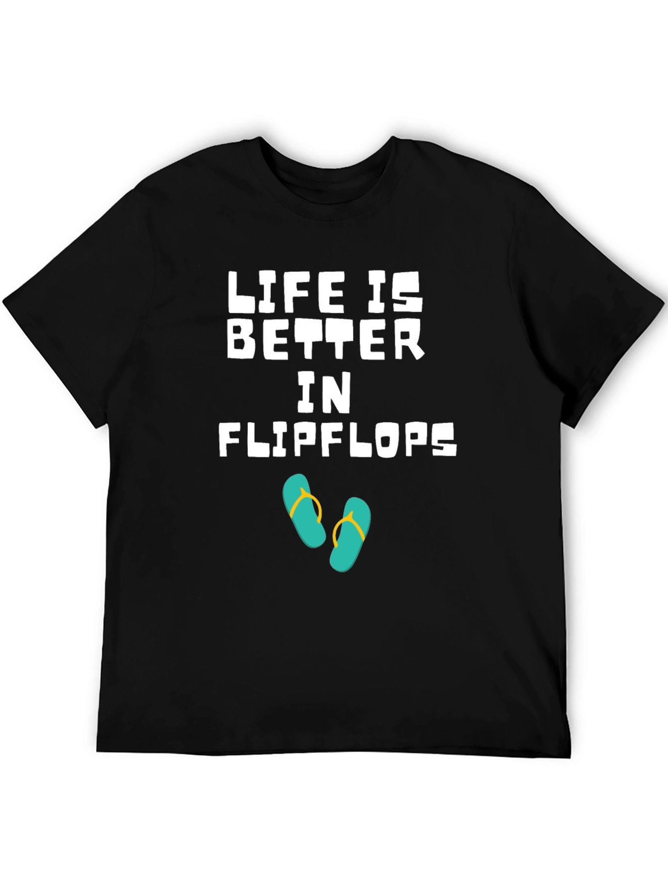 Life Is Better In Flip Flops Graphic Tee