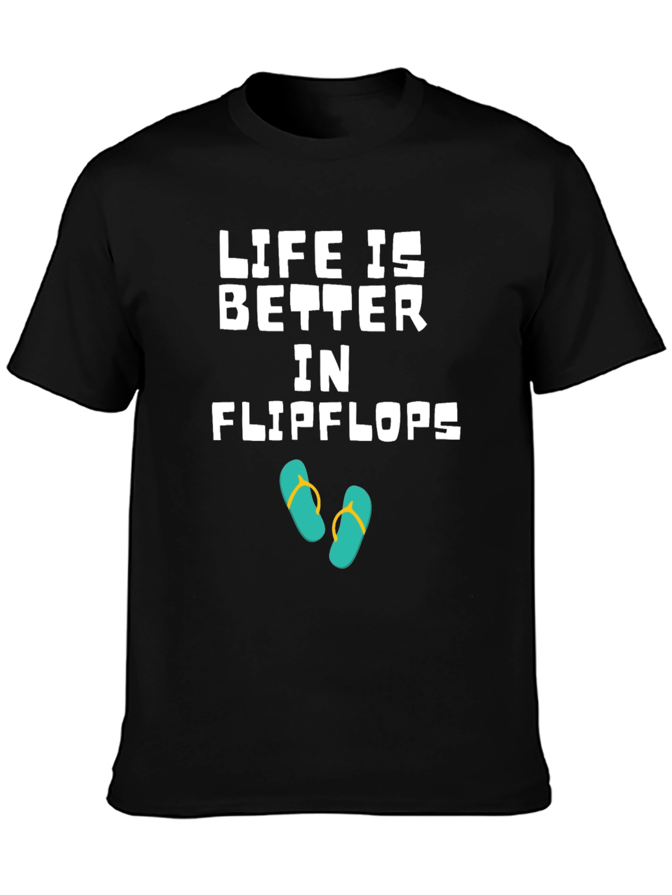 Life Is Better In Flip Flops Graphic Tee