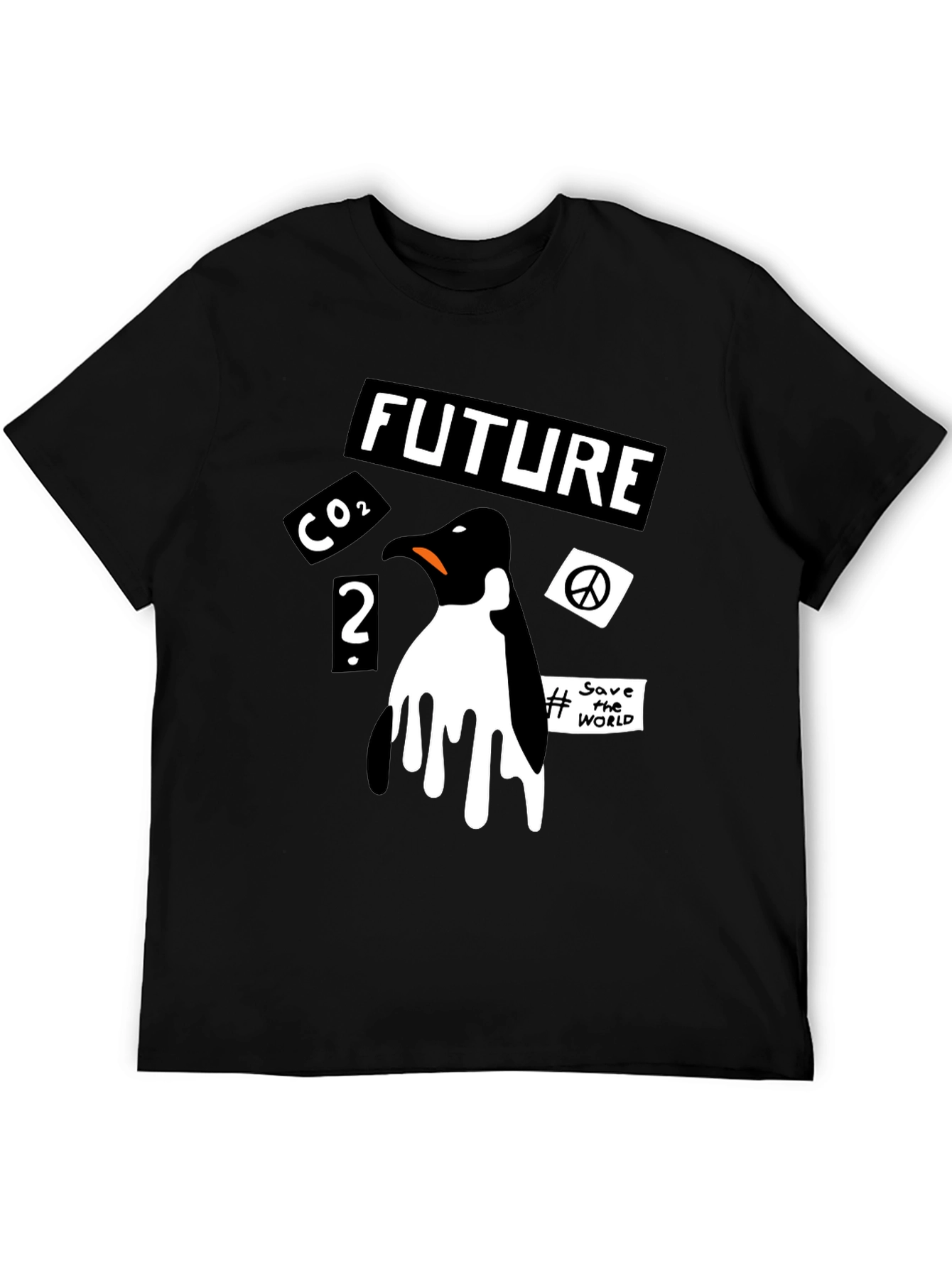 Penguin Climate Change Awareness T-Shirt