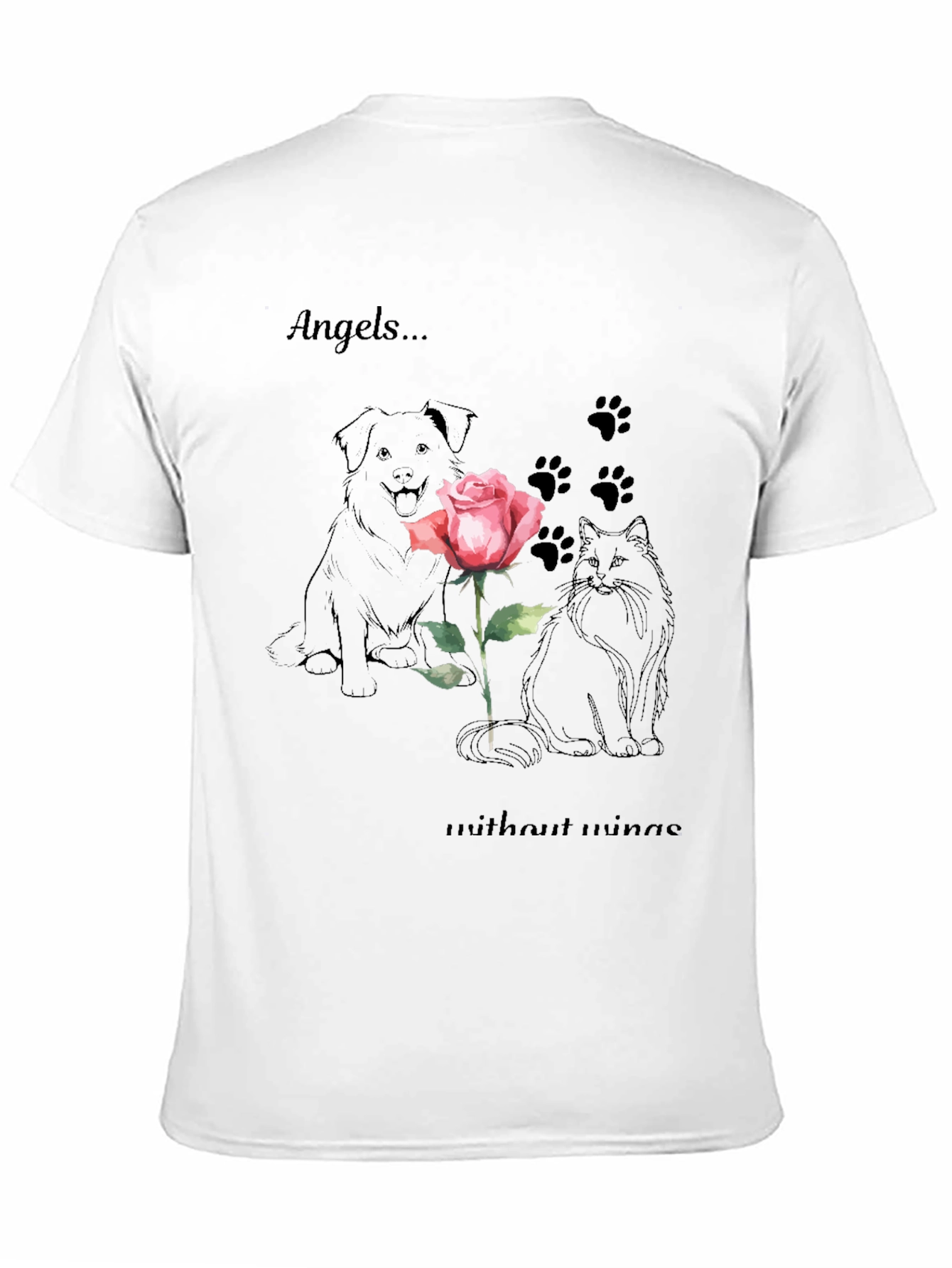 Angels Without Wings Graphic Tee