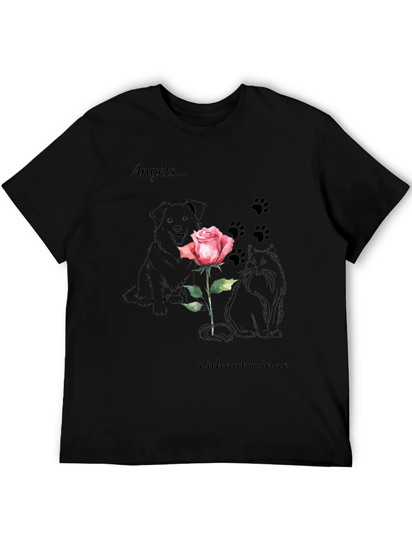 Angels Without Wings Graphic Tee