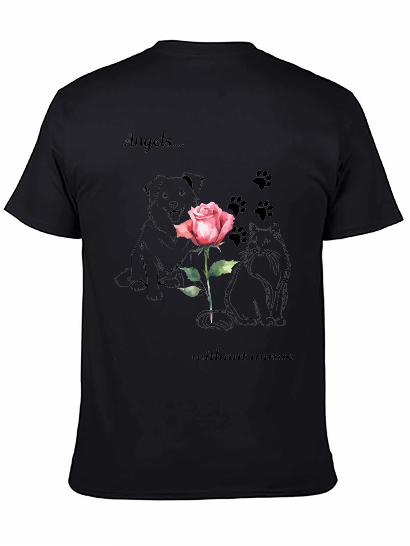 Angels Without Wings Graphic Tee