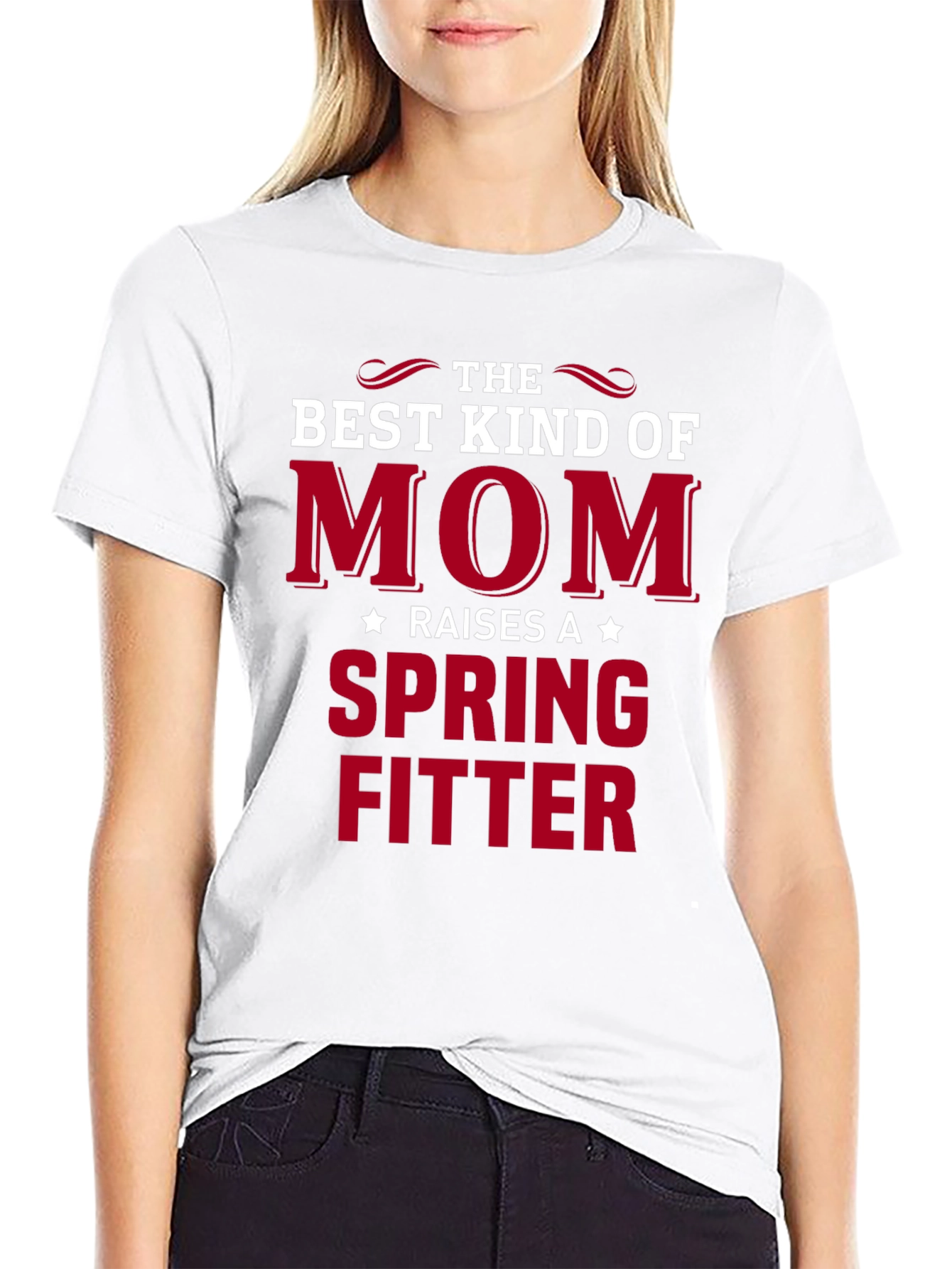 Best Kind of Mom Spring Fitter T-Shirt