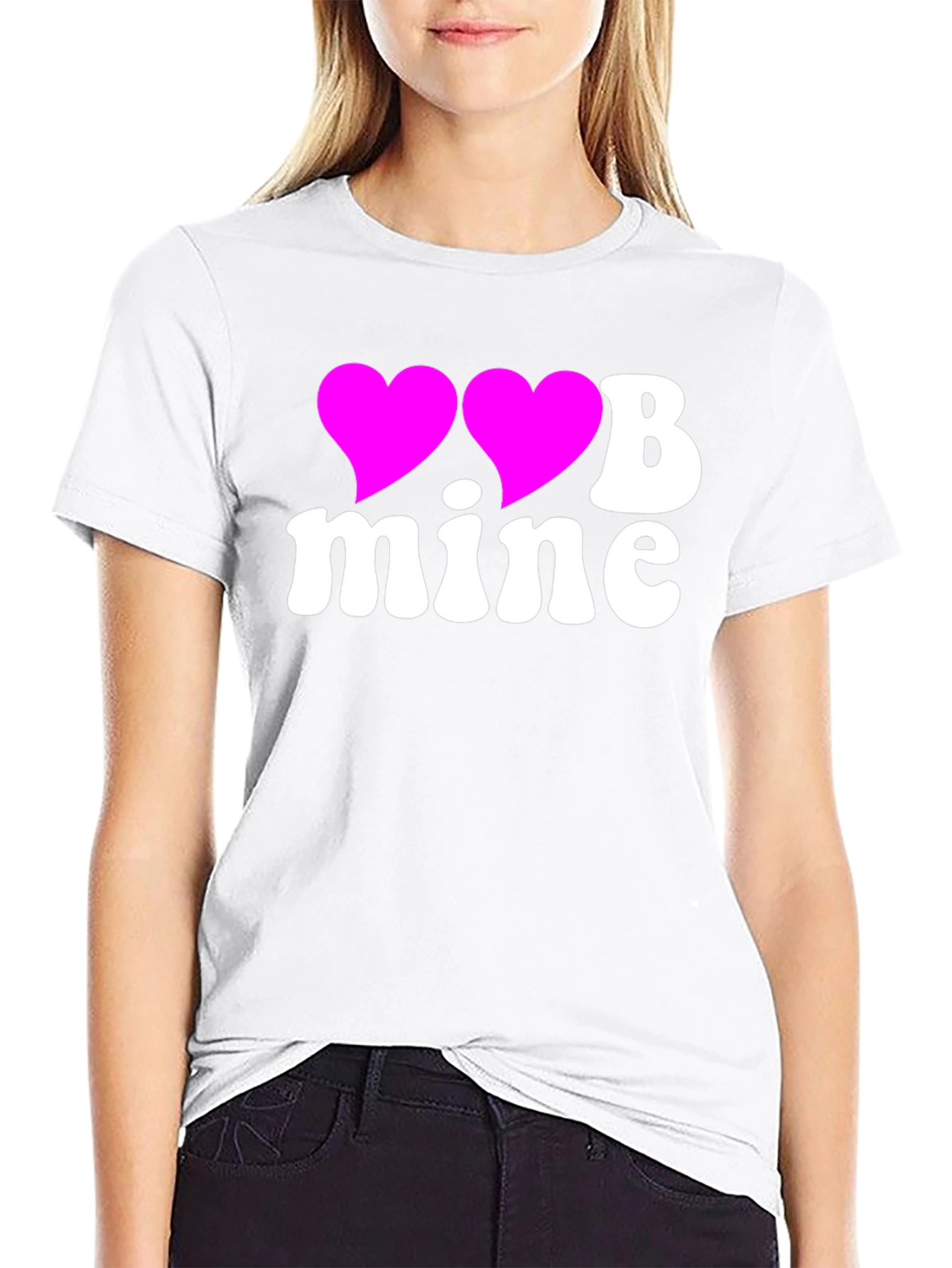 Be Mine Heart Graphic Tee - Valentines Day Edition