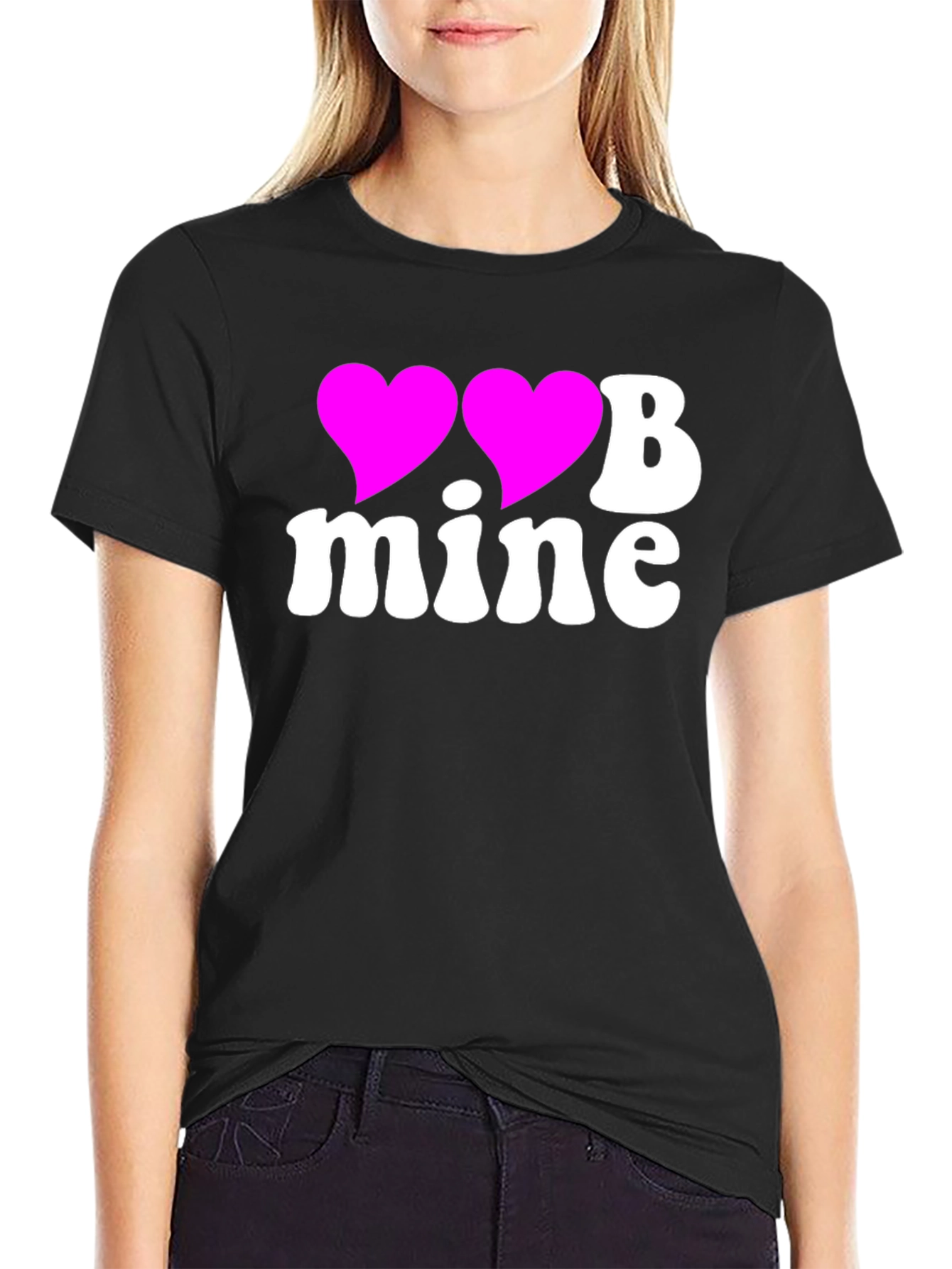 Be Mine Heart Graphic Tee - Valentines Day Edition