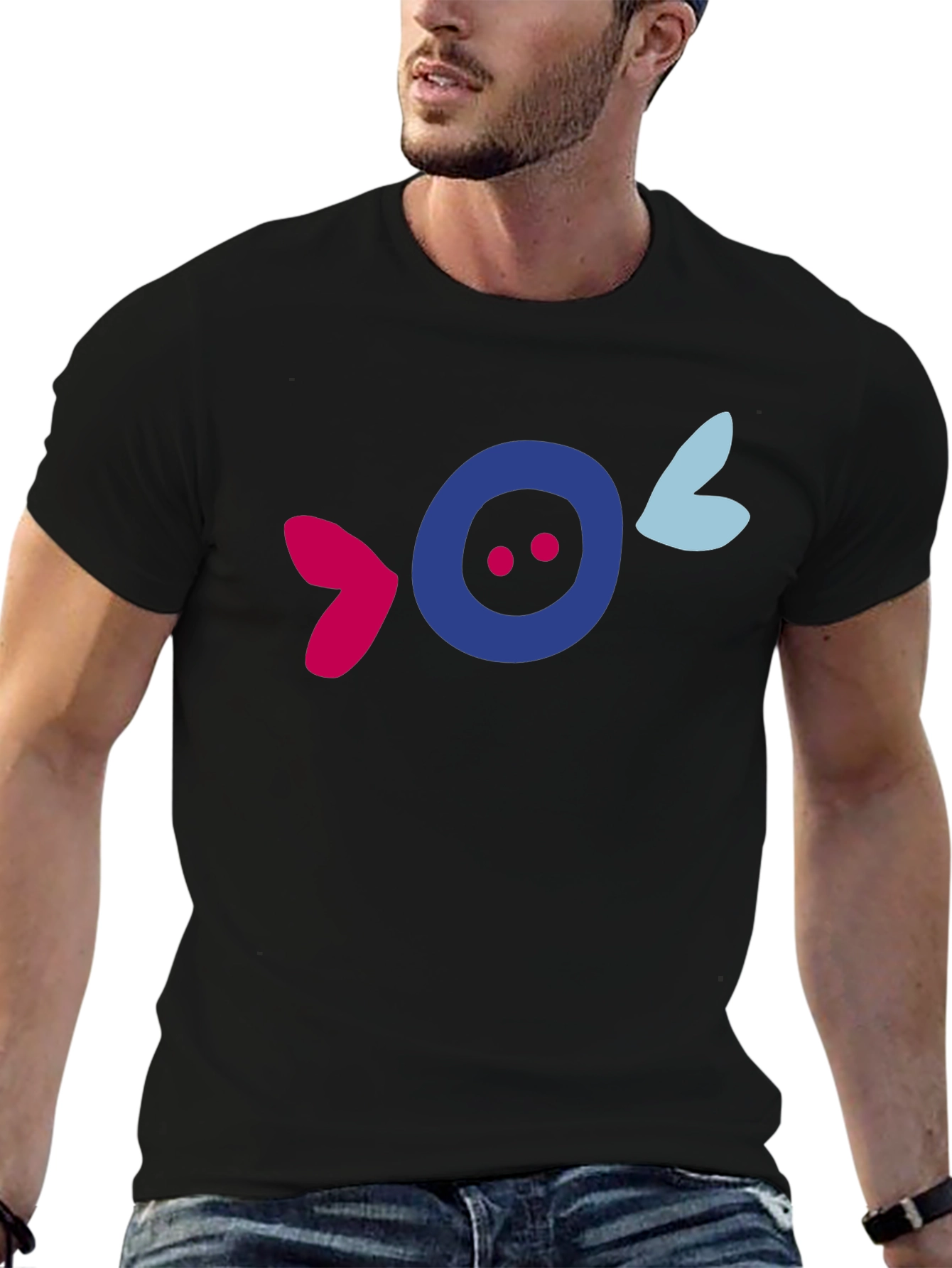 Candy Graphic Tee - Soft Cotton Blend