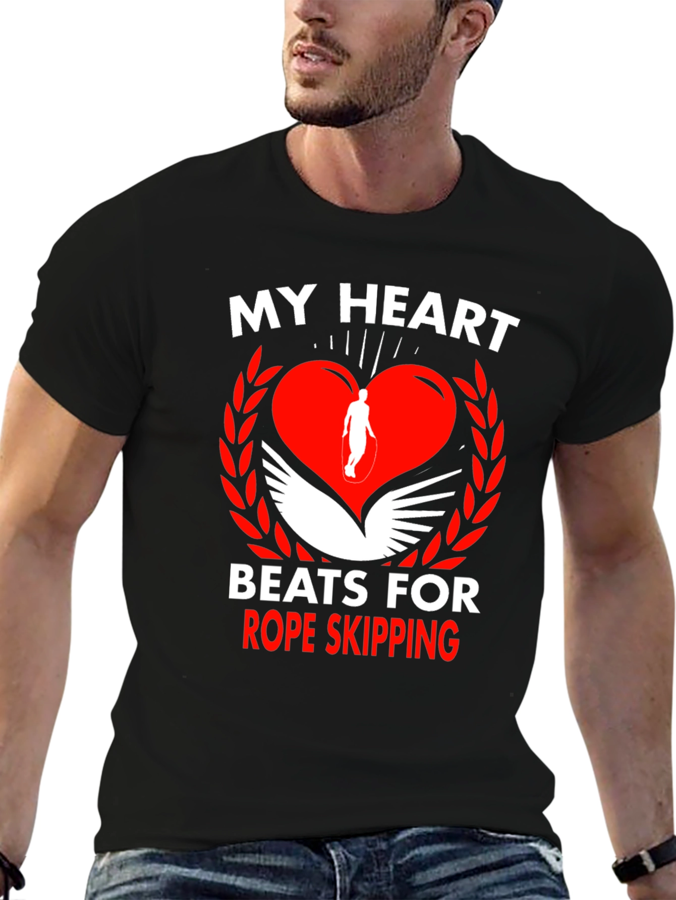 My Heart Beats For Rope Skipping T-Shirt