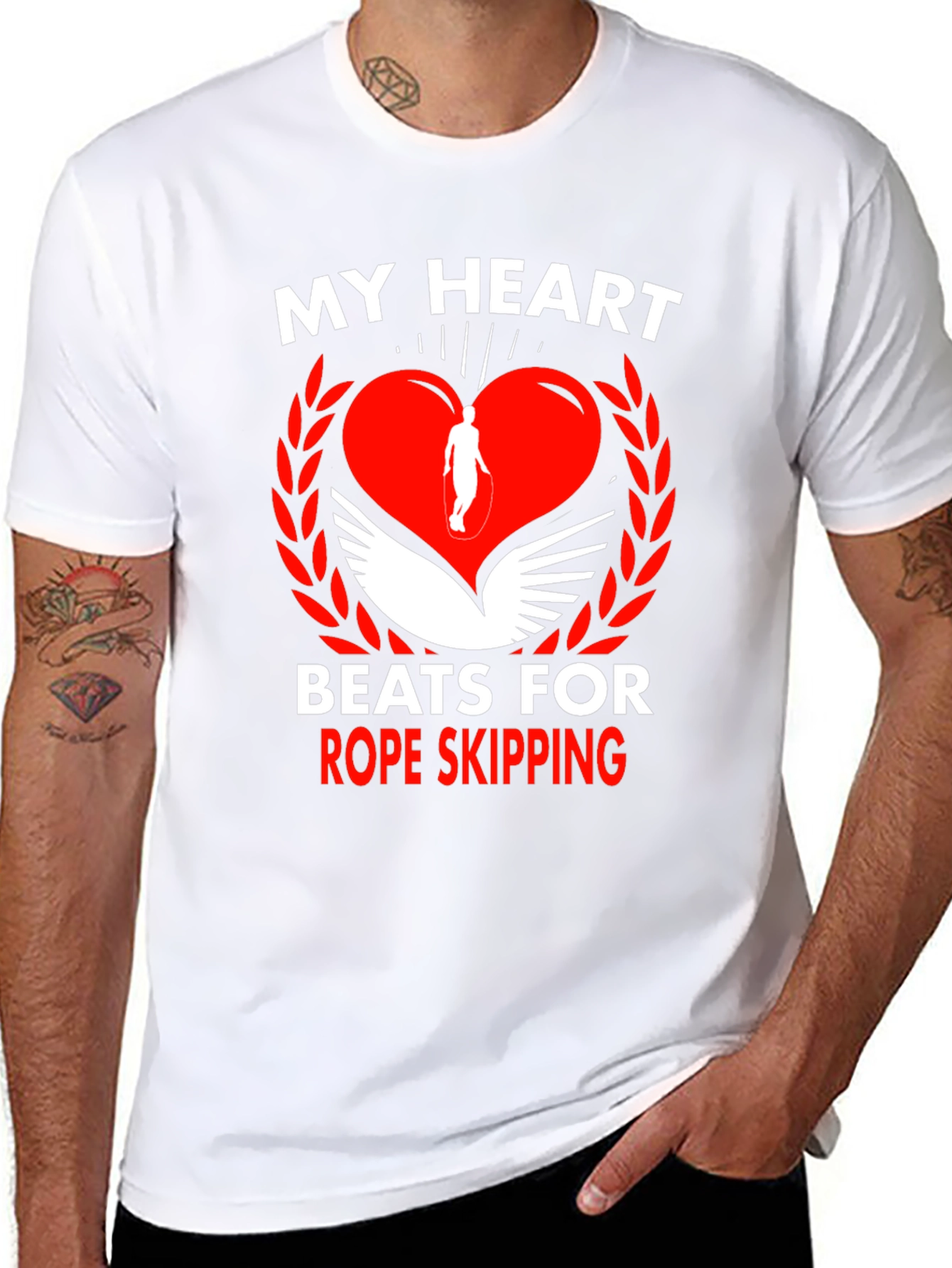 My Heart Beats For Rope Skipping T-Shirt