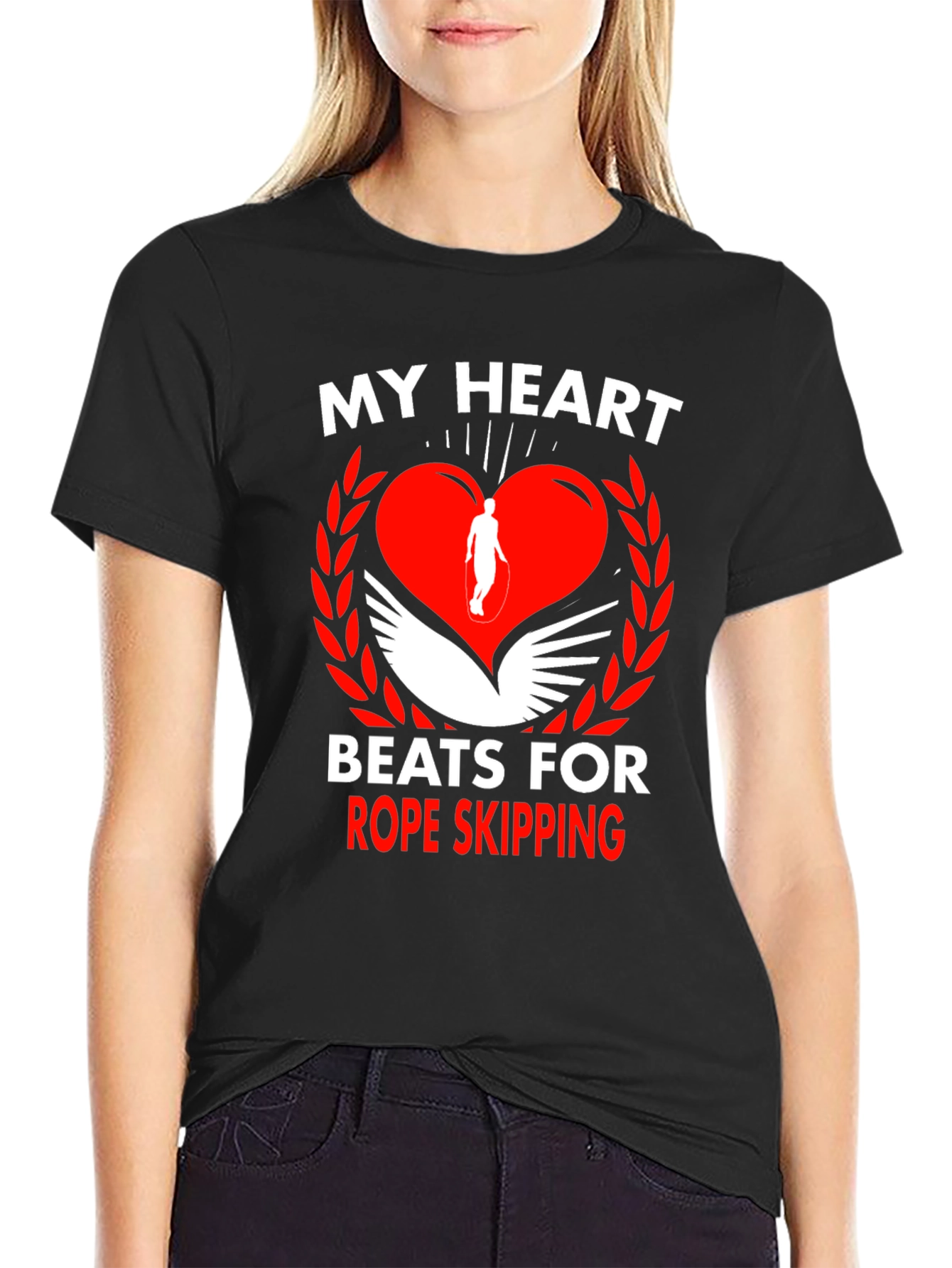My Heart Beats For Rope Skipping T-Shirt
