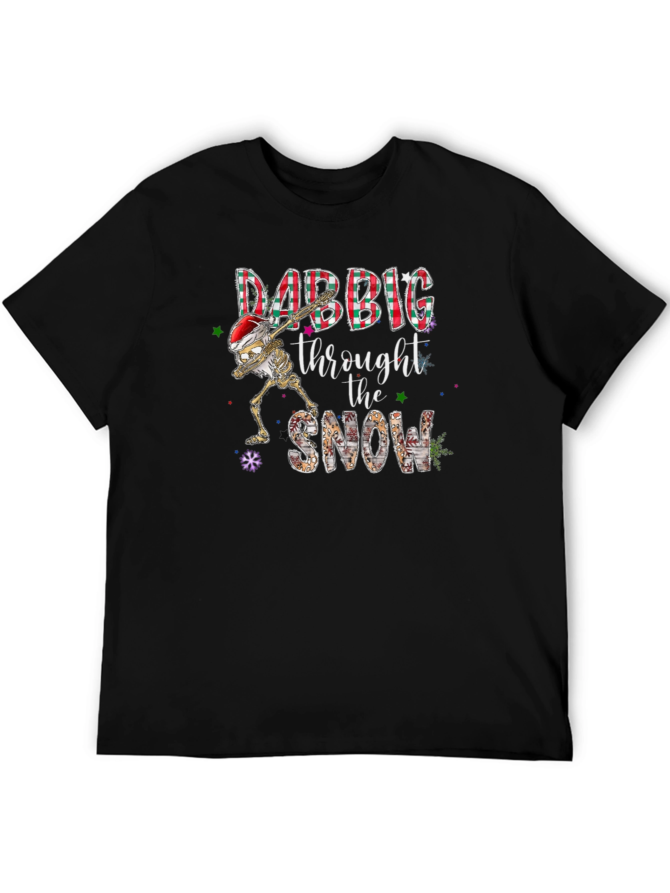 Dabbing Through The Snow Graphic Tee