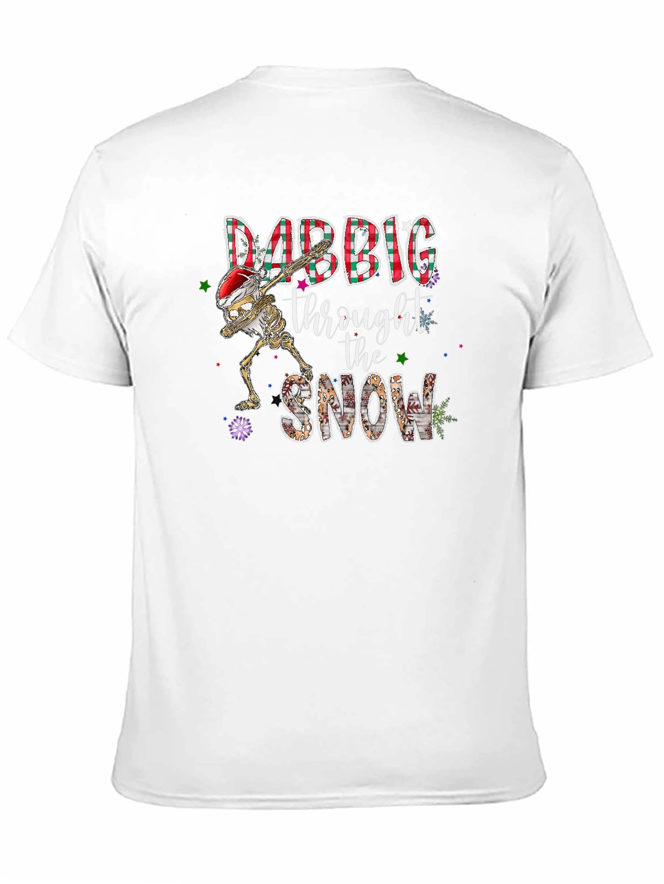 Dabbing Through The Snow Graphic Tee