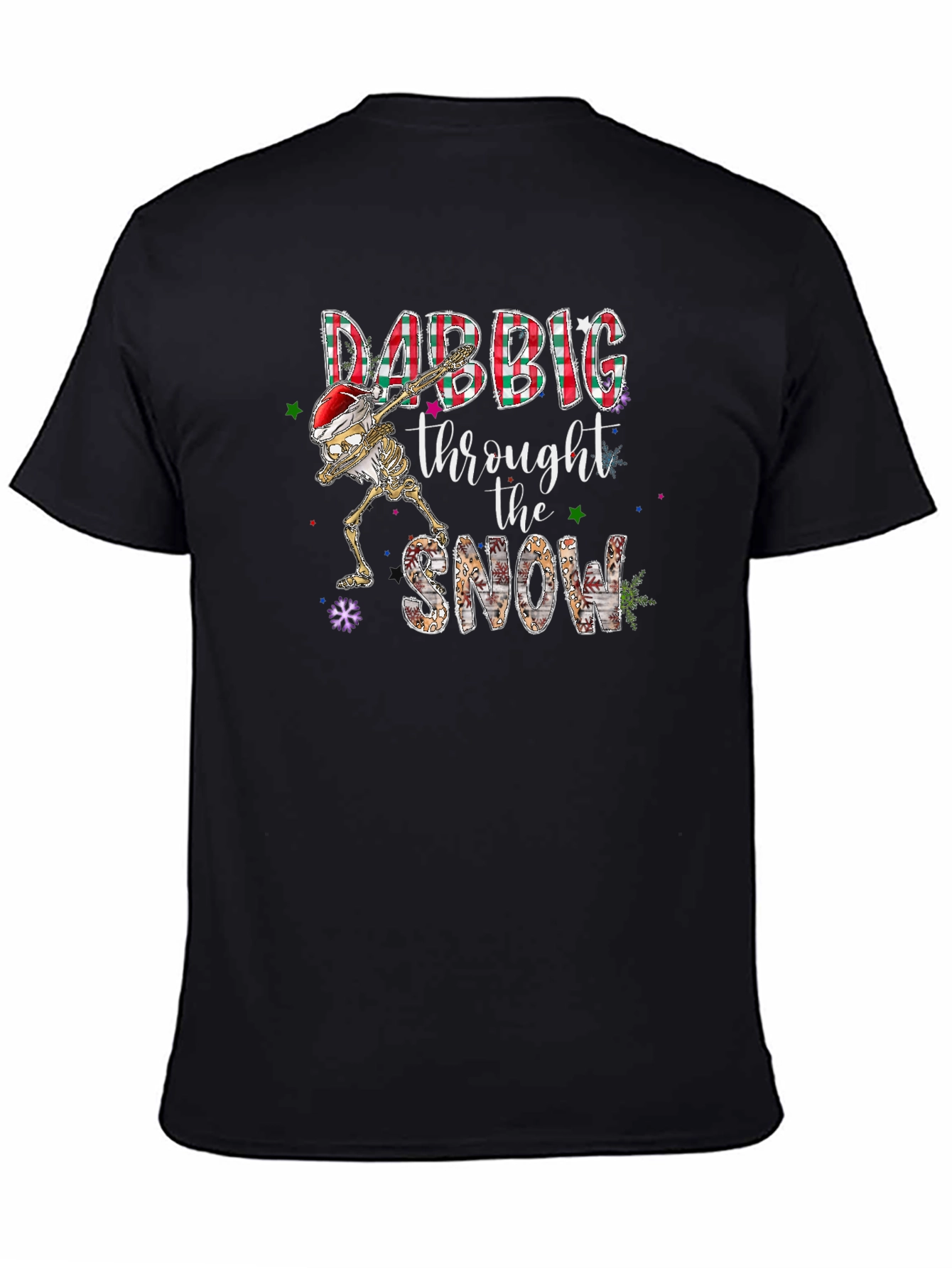 Dabbing Through The Snow Graphic Tee