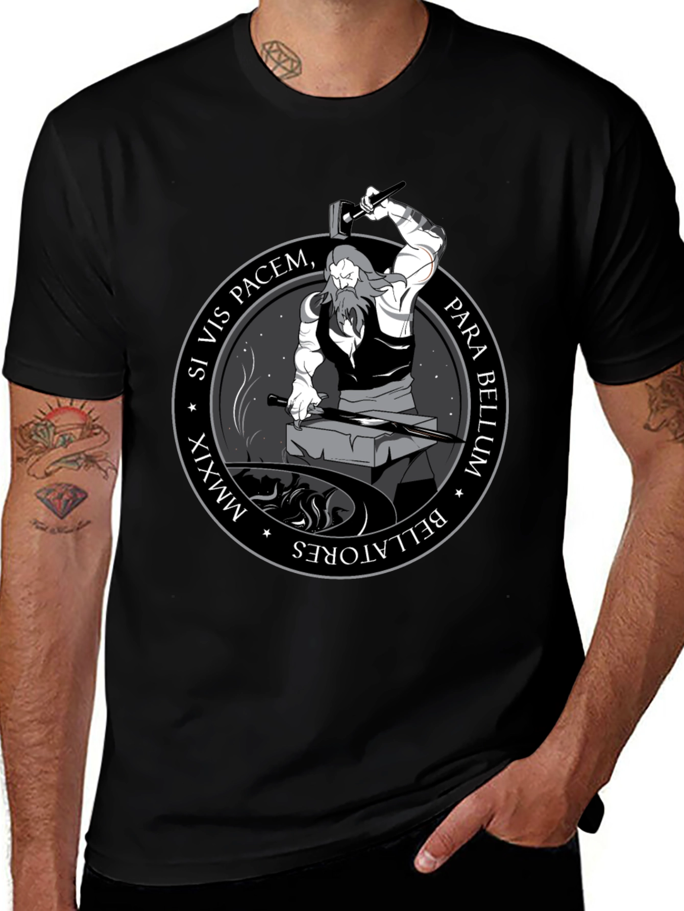 Si Vis Pacem Para Bellum Graphic Tee