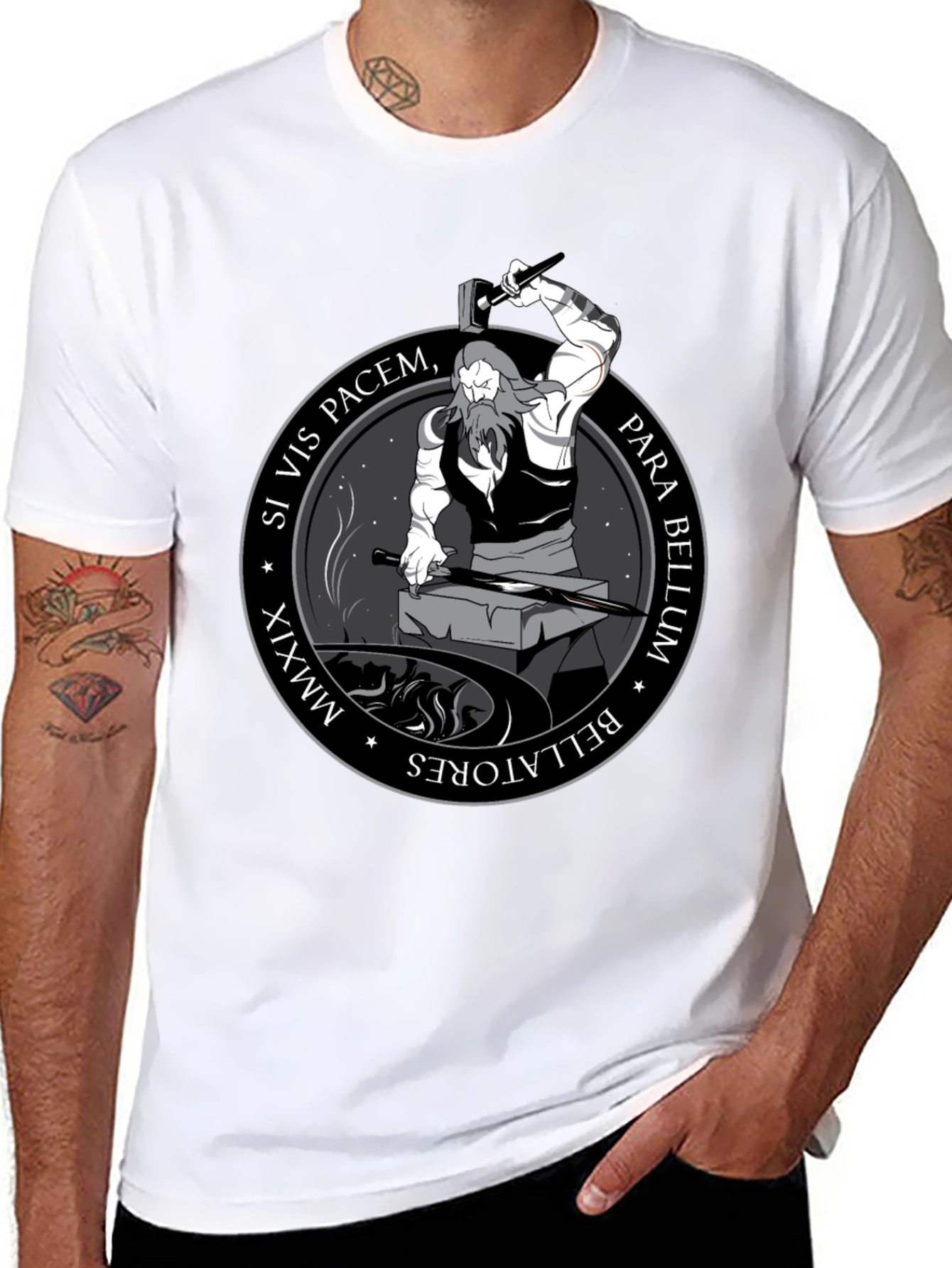 Si Vis Pacem Para Bellum Graphic Tee