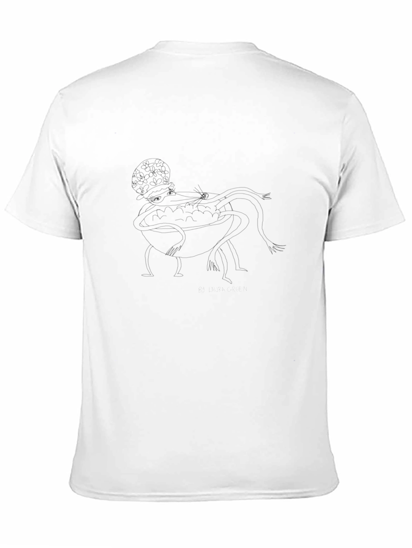 Mens Black Graphic T-Shirt - Unique Design