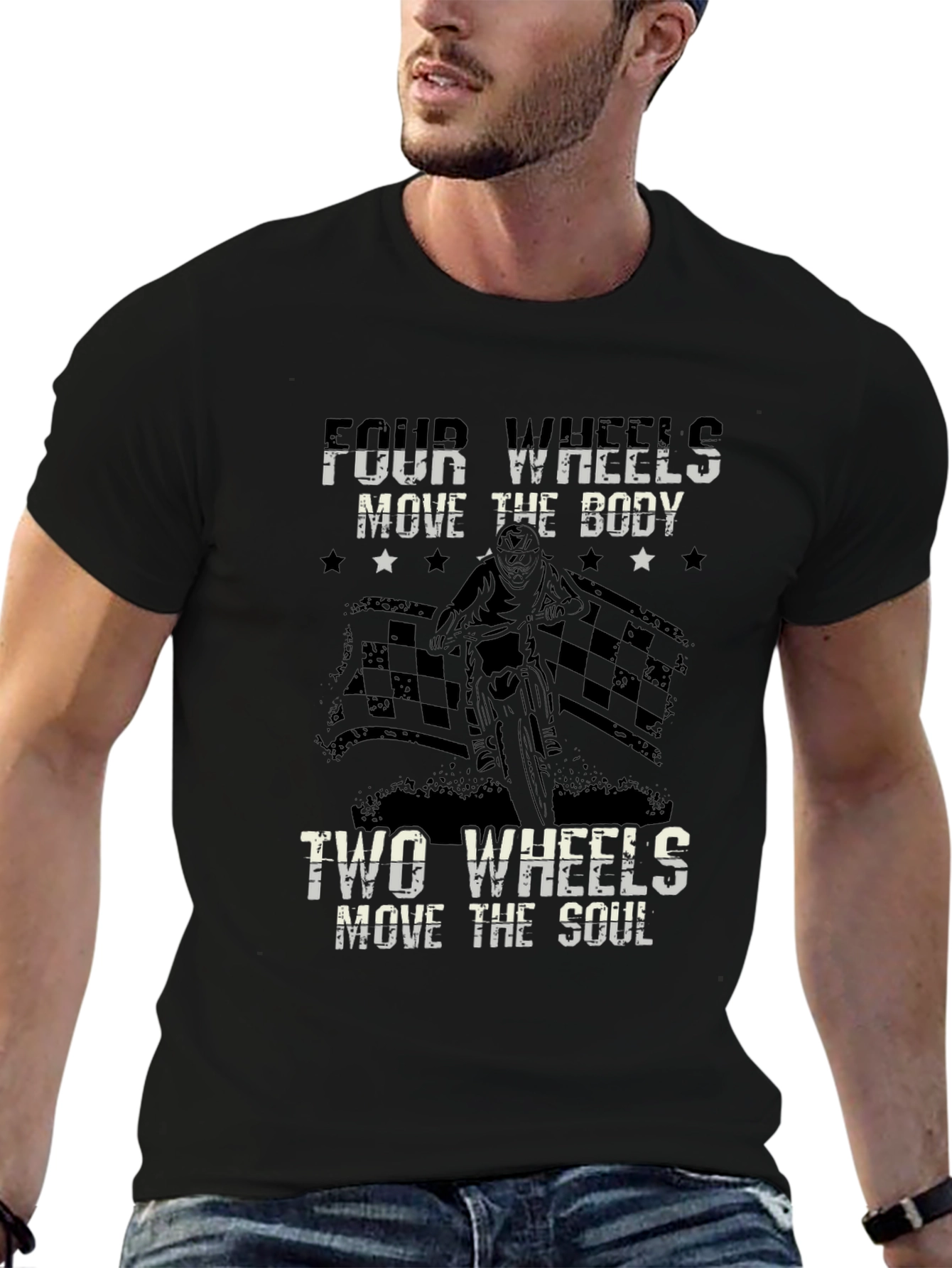 Motorcycle T-Shirt: Two Wheels Move the Soul