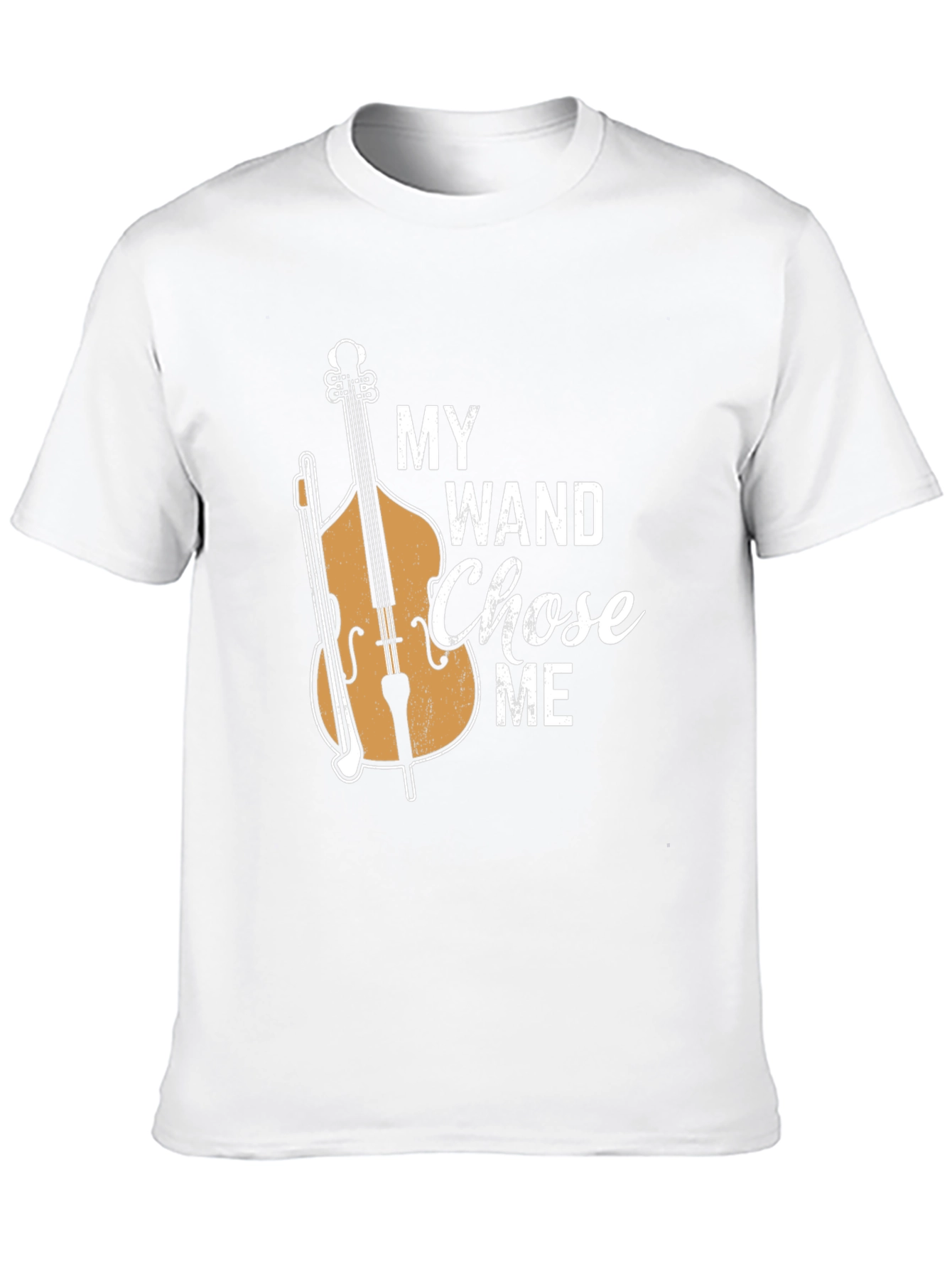 My Wand Chose Me Bass Player T-Shirt