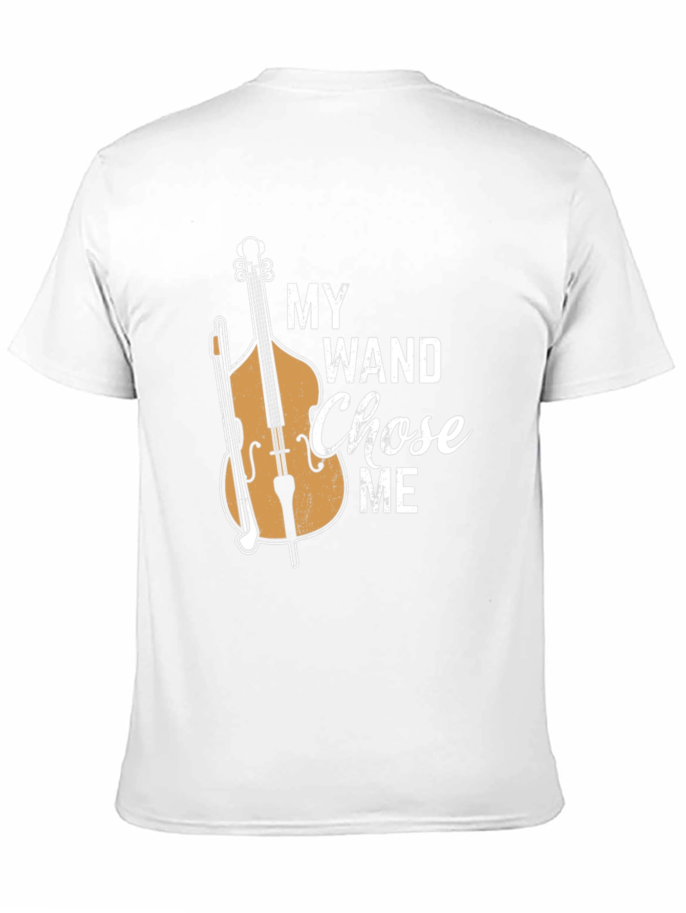 My Wand Chose Me Bass Player T-Shirt