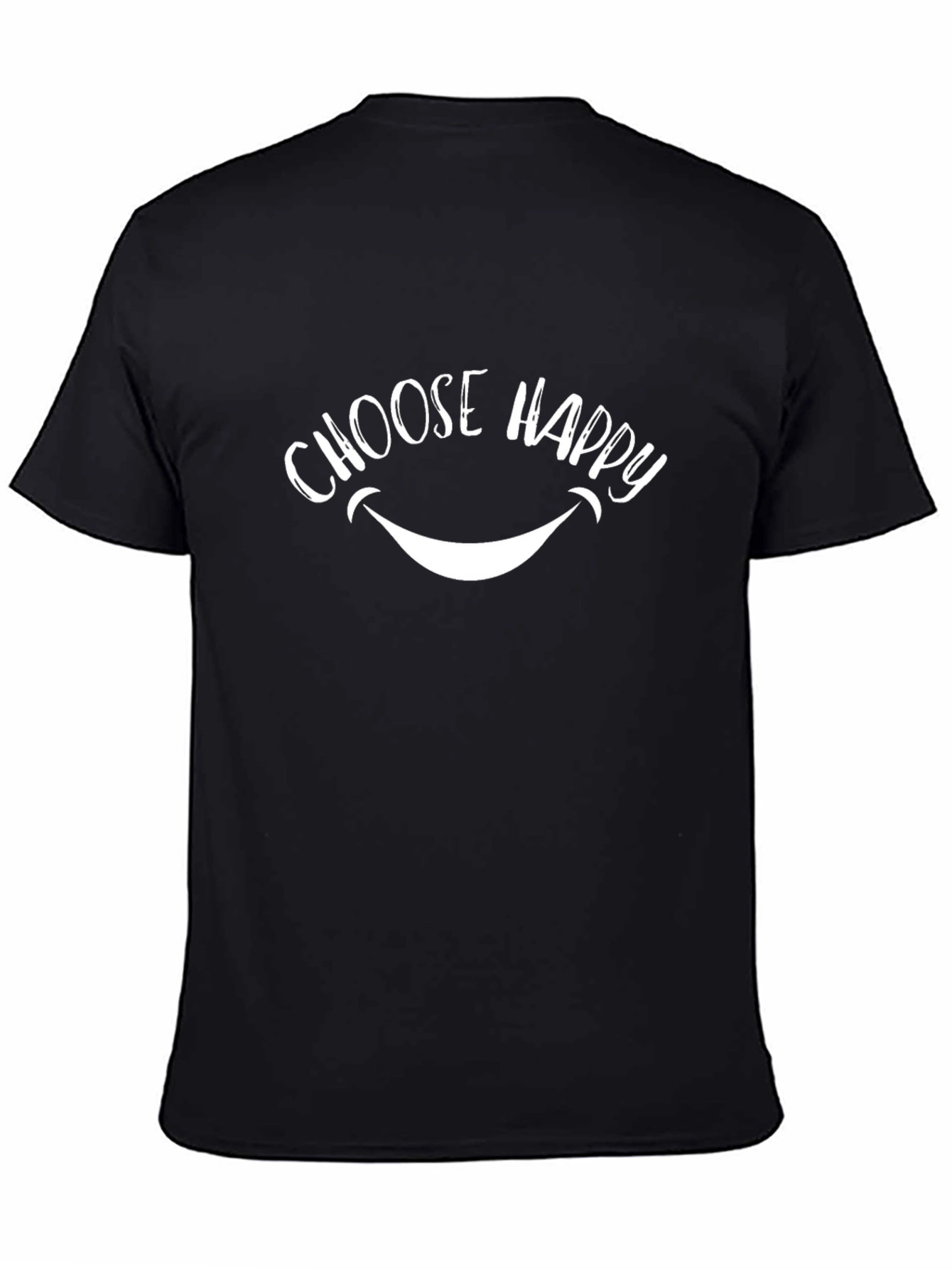 Choose Happy T-Shirt - Black