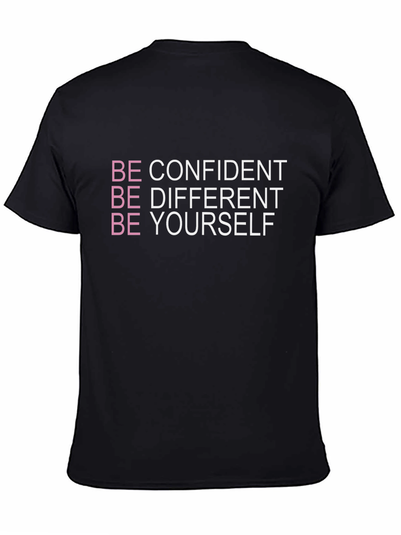 Be Confident Black T-Shirt