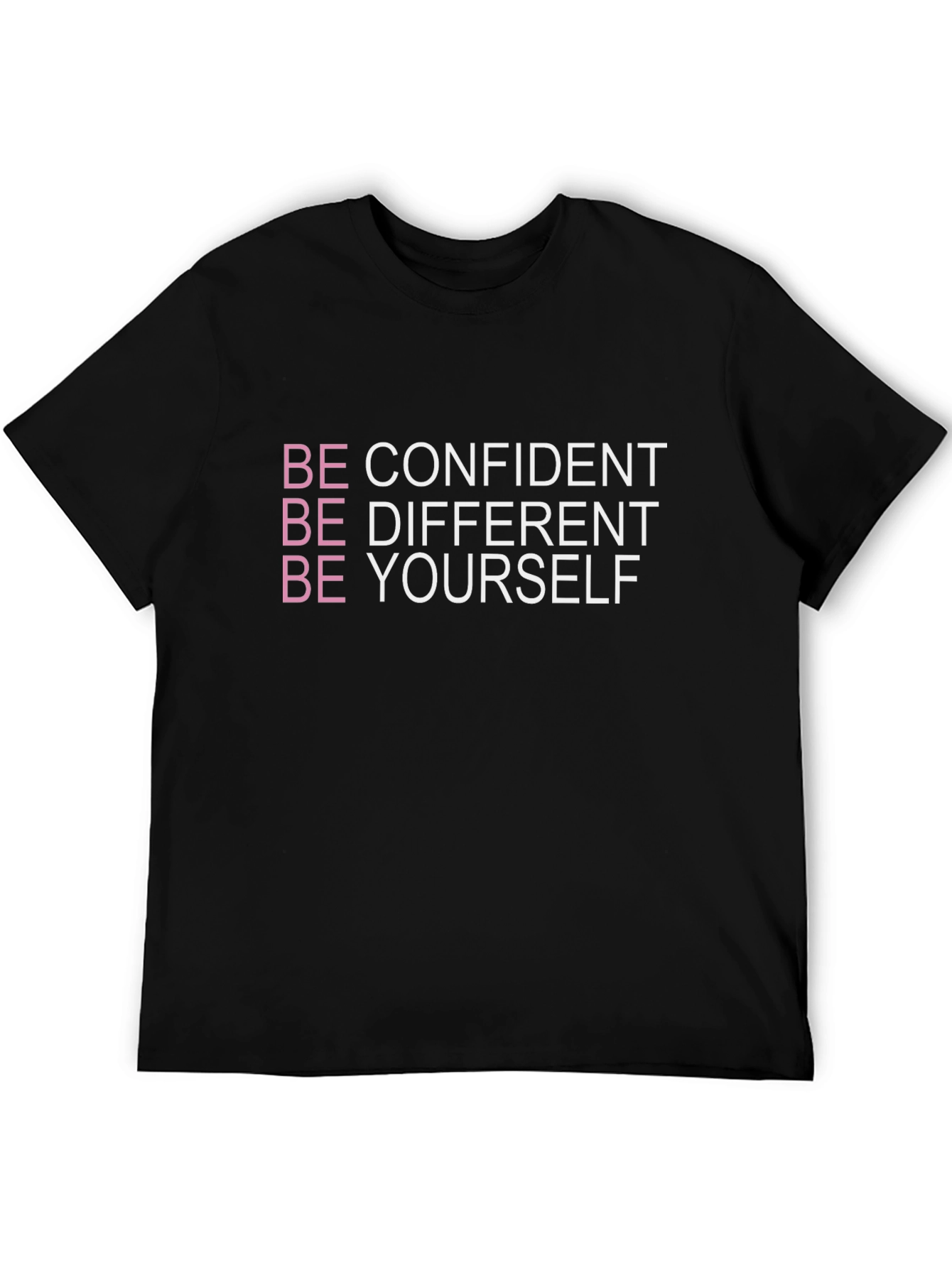 Be Confident Black T-Shirt