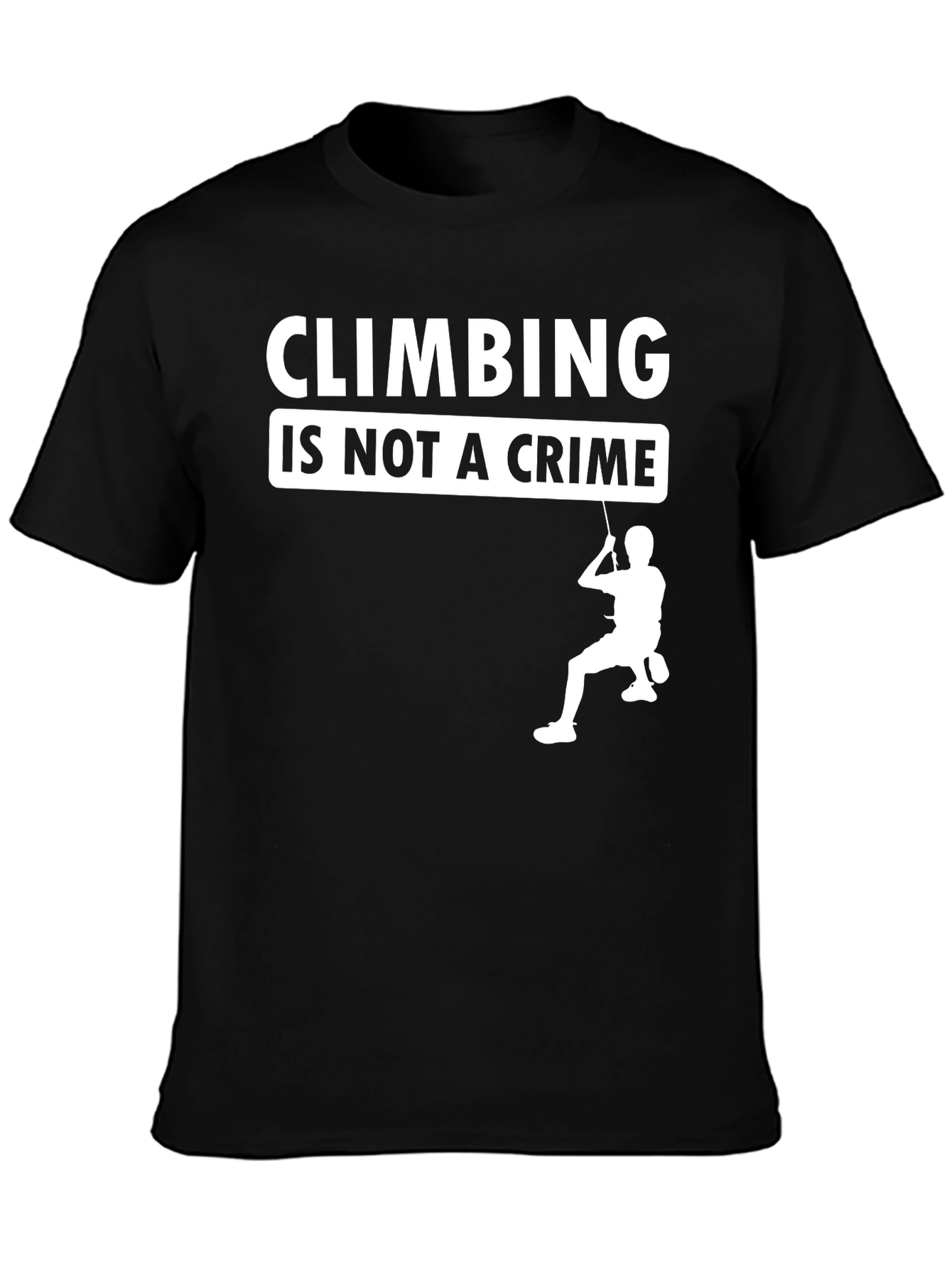 Climbing is Not a Crime T-Shirt