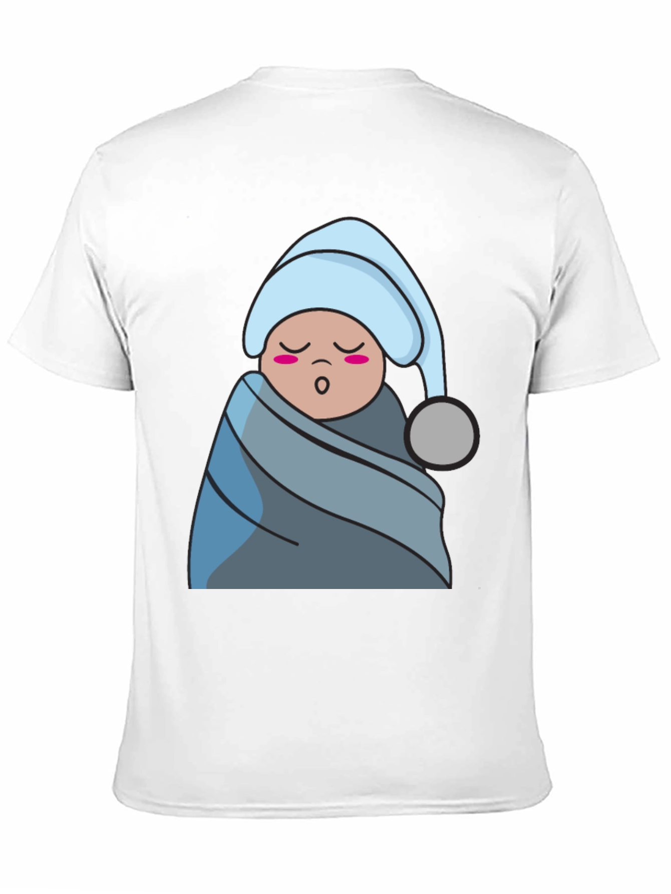 Cute Sleeping Baby Graphic T-Shirt