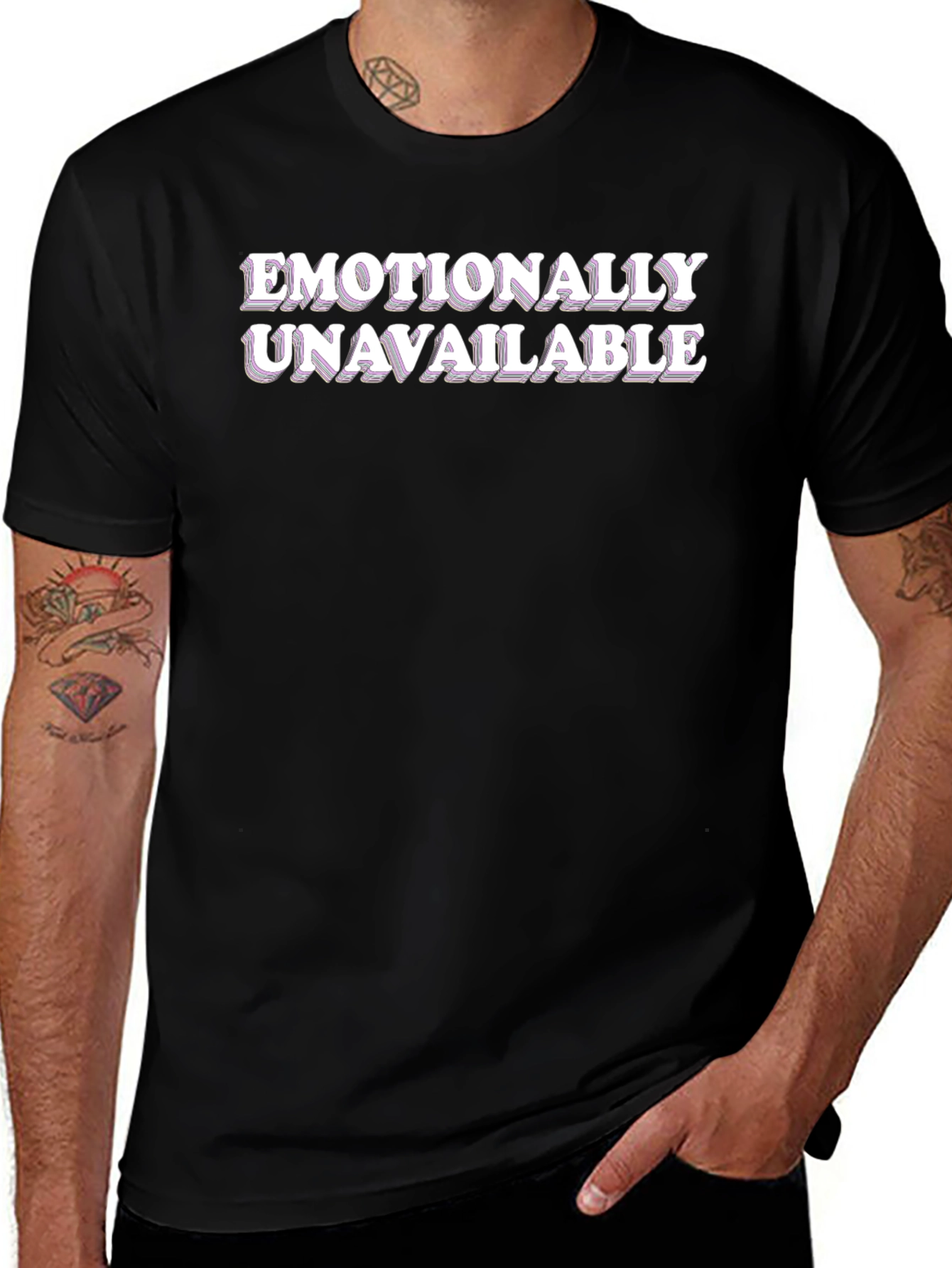 Emotionally Unavailable Graphic Tee