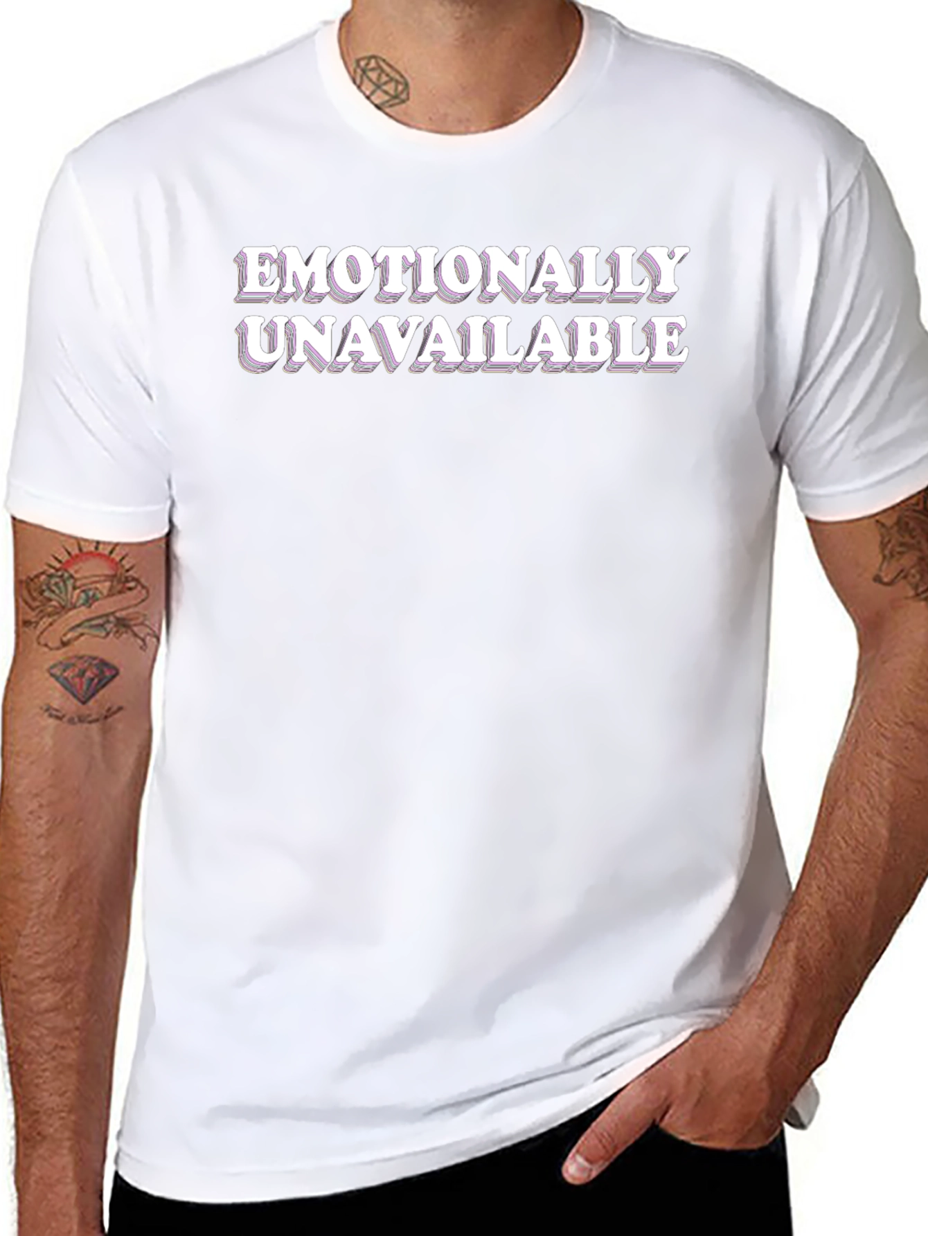 Emotionally Unavailable Graphic Tee