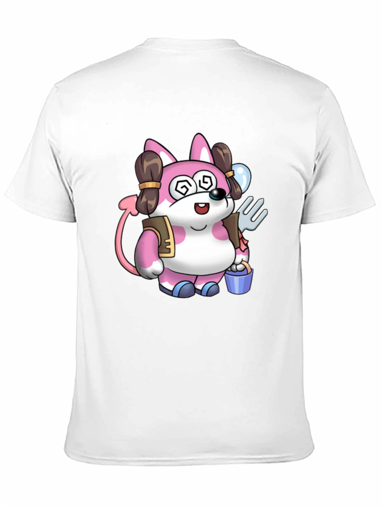 Funny Cartoon Character Graphic T-Shirt
