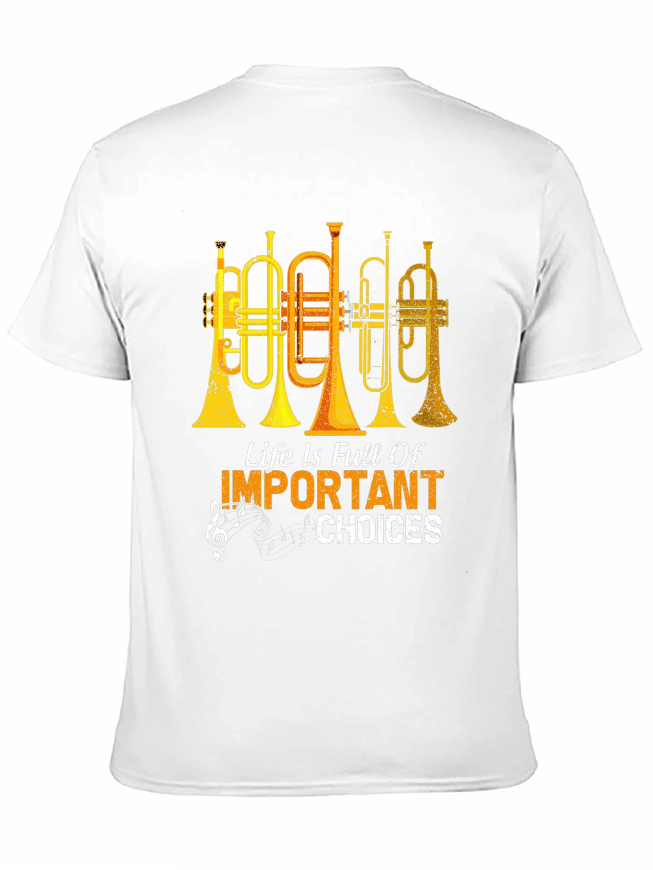 Music Lovers Tee: Life is Full of Choices