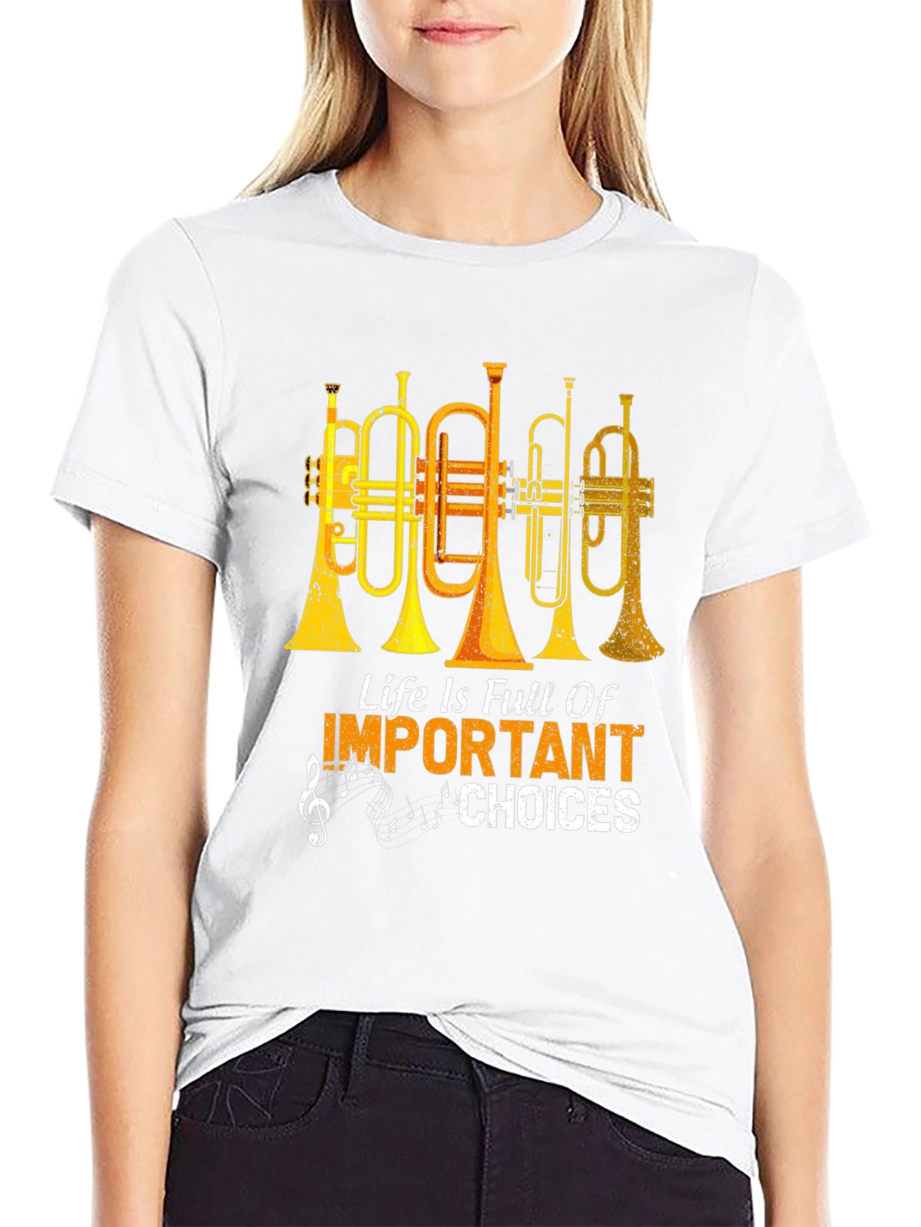 Music Lovers Tee: Life is Full of Choices