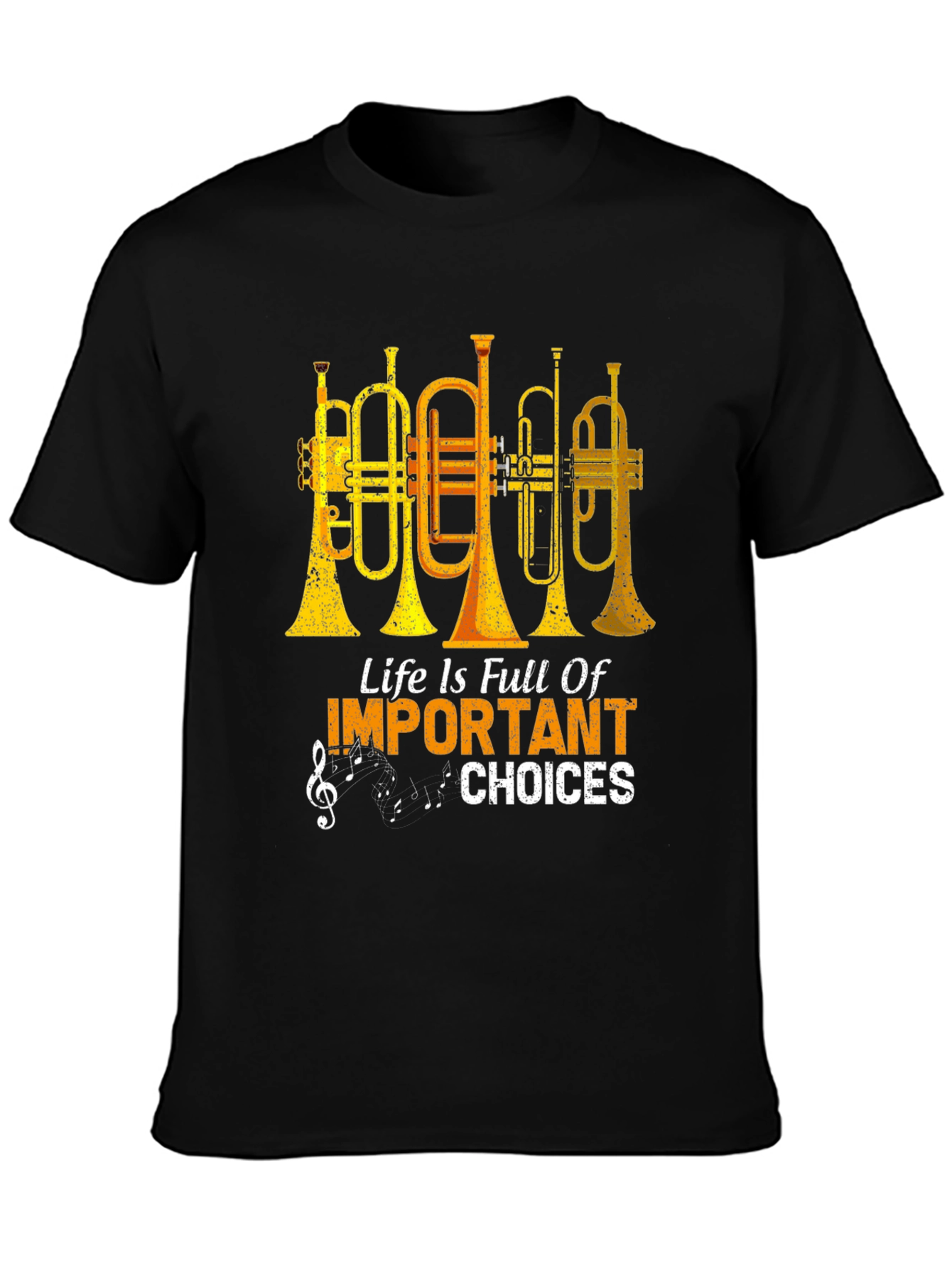 Music Lovers Tee: Life is Full of Choices