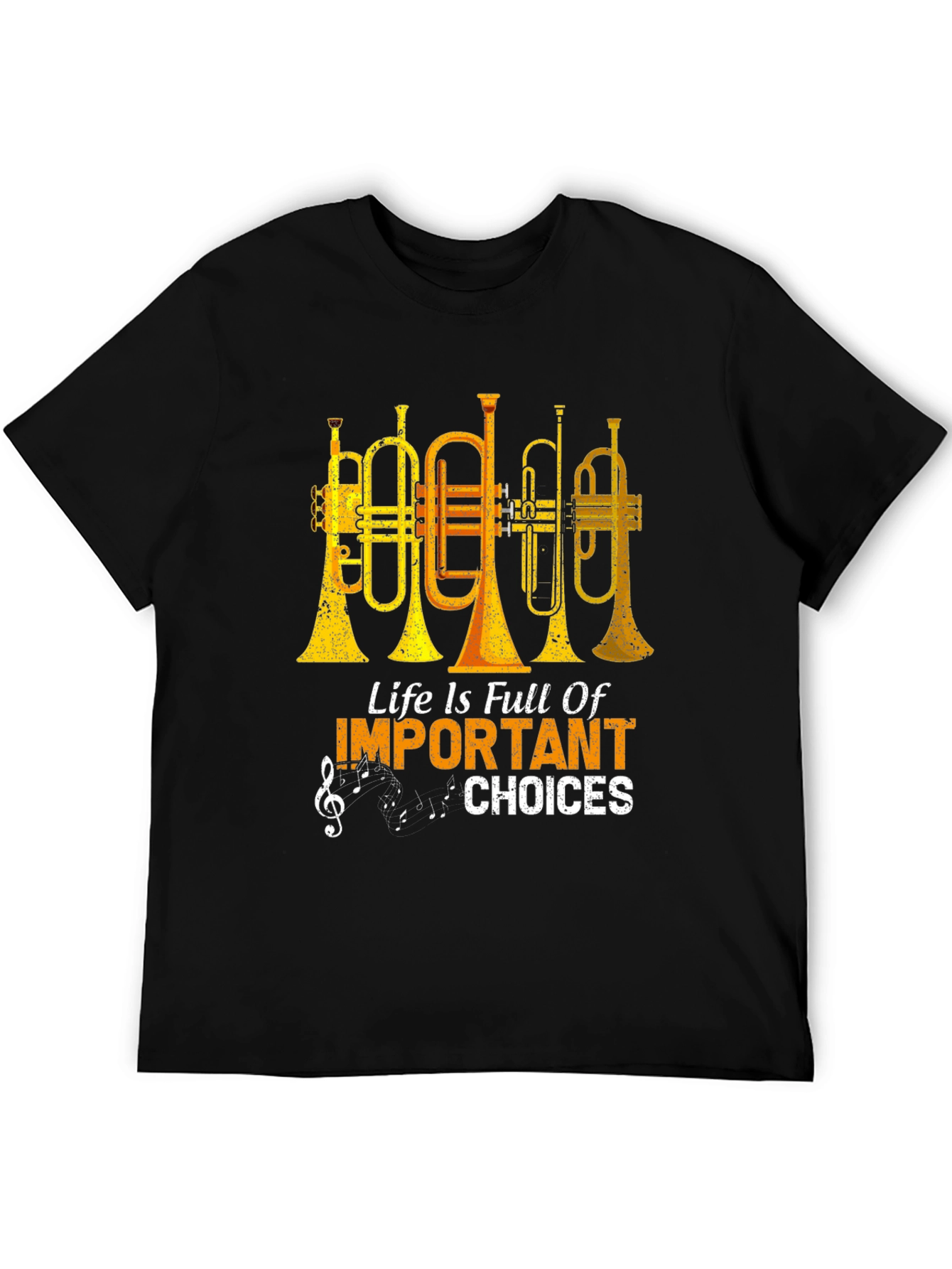 Music Lovers Tee: Life is Full of Choices