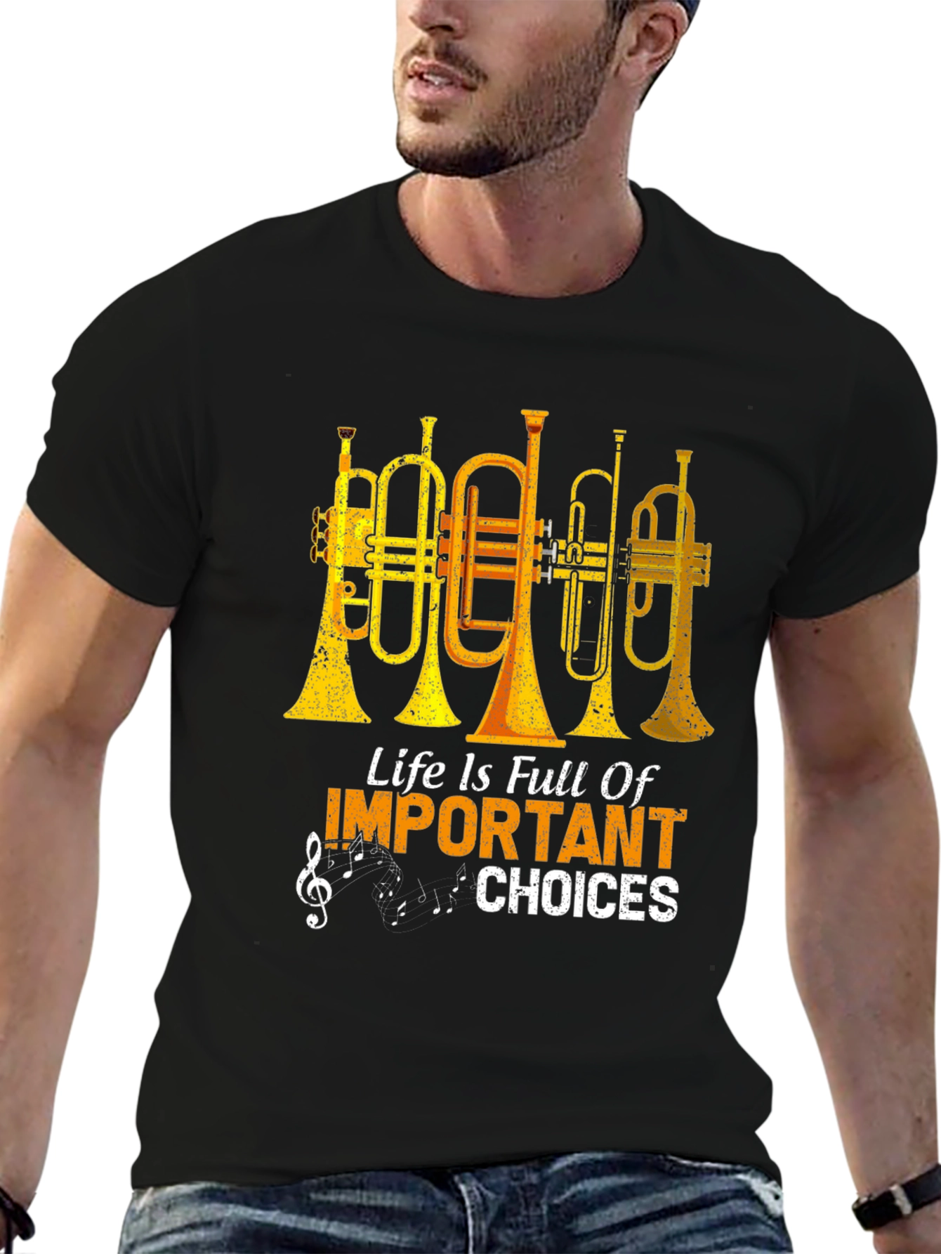 Music Lovers Tee: Life is Full of Choices