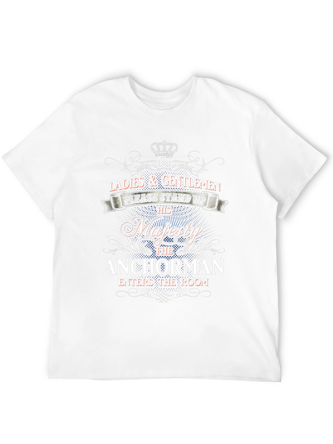 Majesty Anchorman Novelty Graphic T-Shirt
