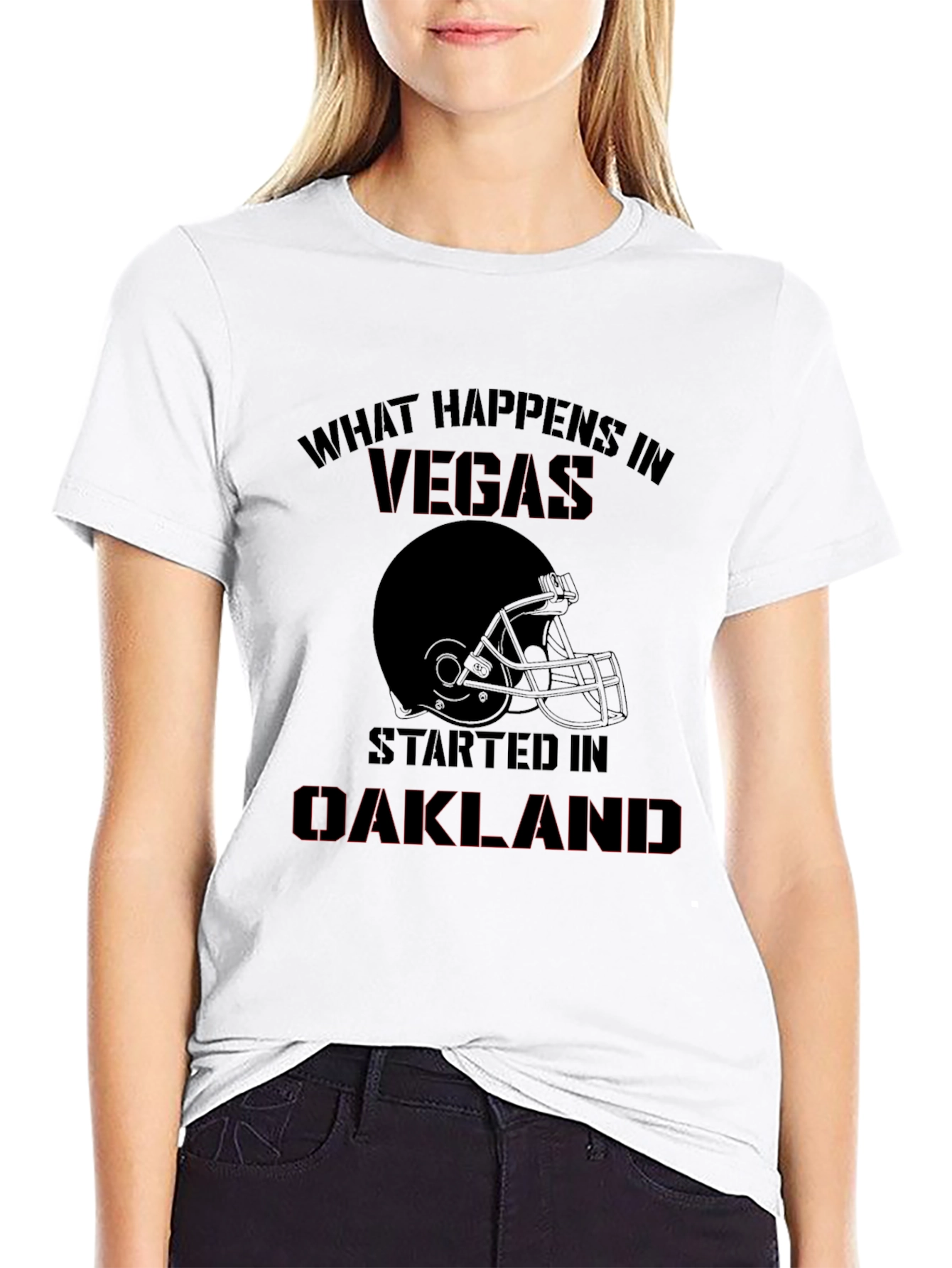 What Happens in Vegas Started in Oakland T-Shirt