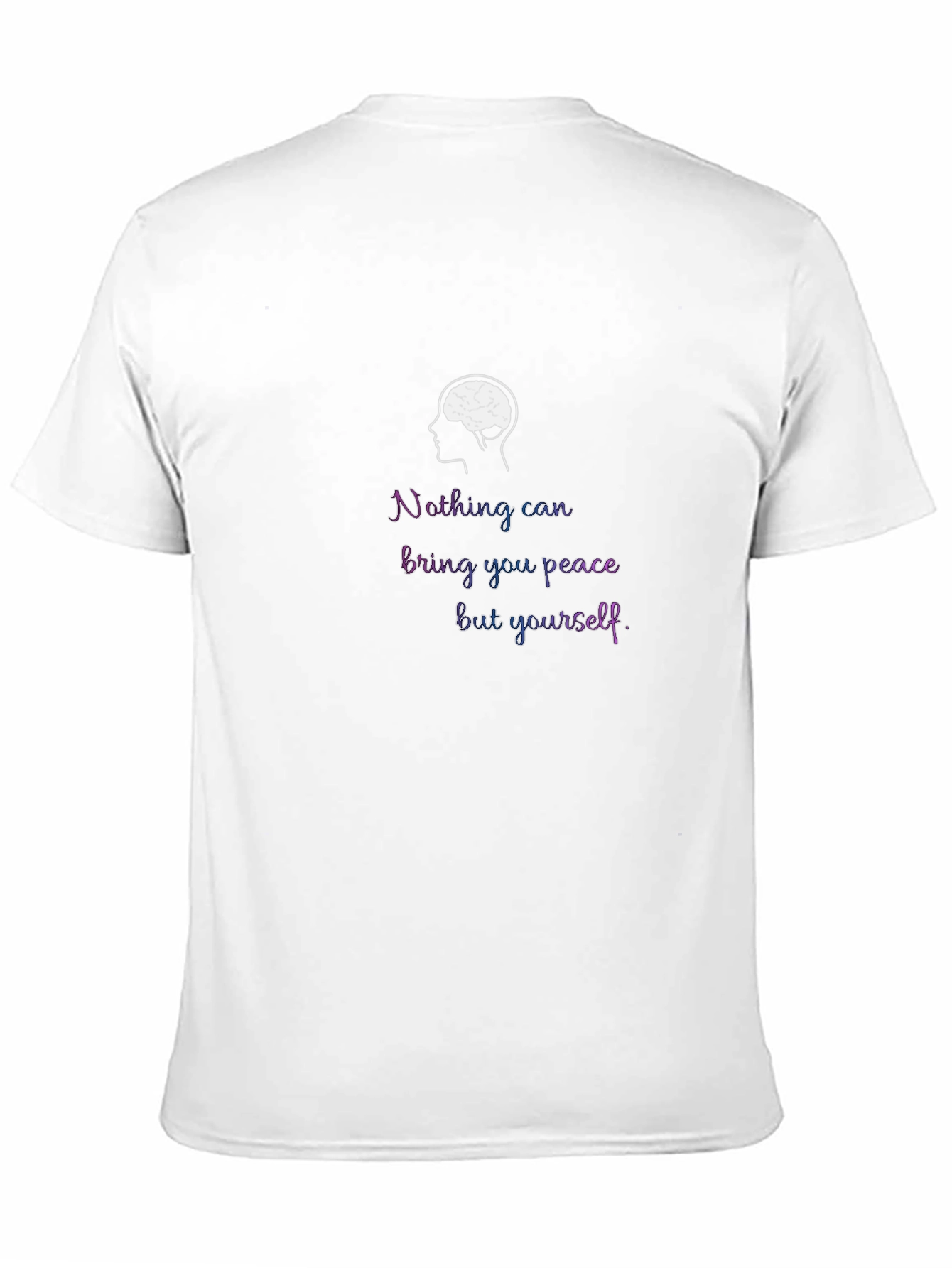 Peace Within Brain Graphic Tee