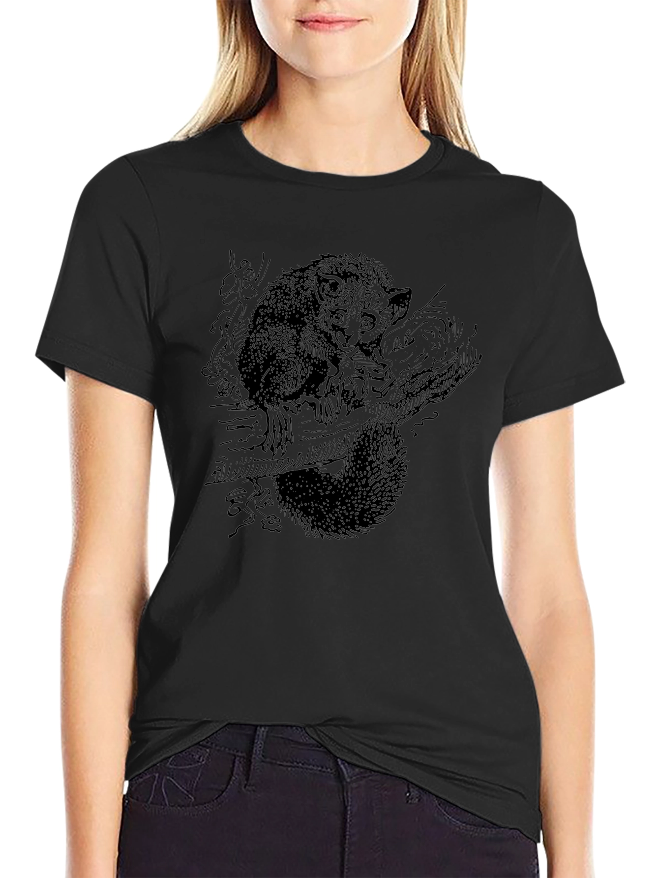 Tarsier Graphic T-Shirt - Unique Animal Tee