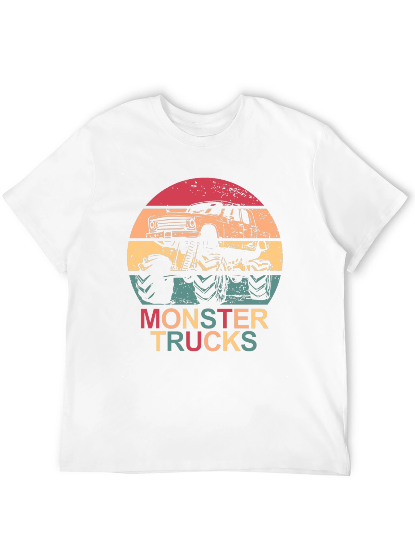 Monster Truck Retro Graphic Tee